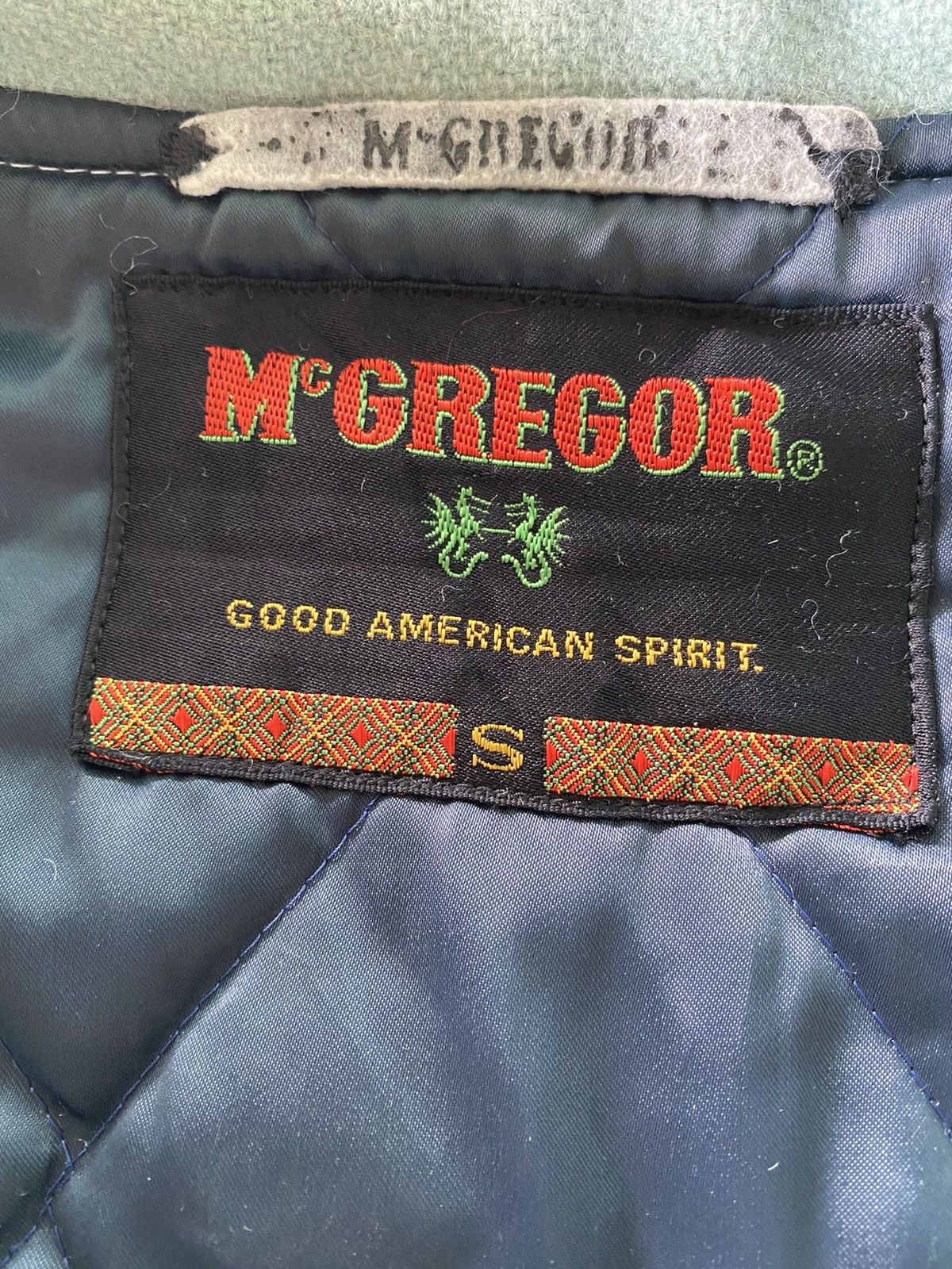 Japanese Brand × McGregor McGregor Varsity Jacket With Hoodie Size US S / EU 44-46 / 1 - 14 Thumbnail