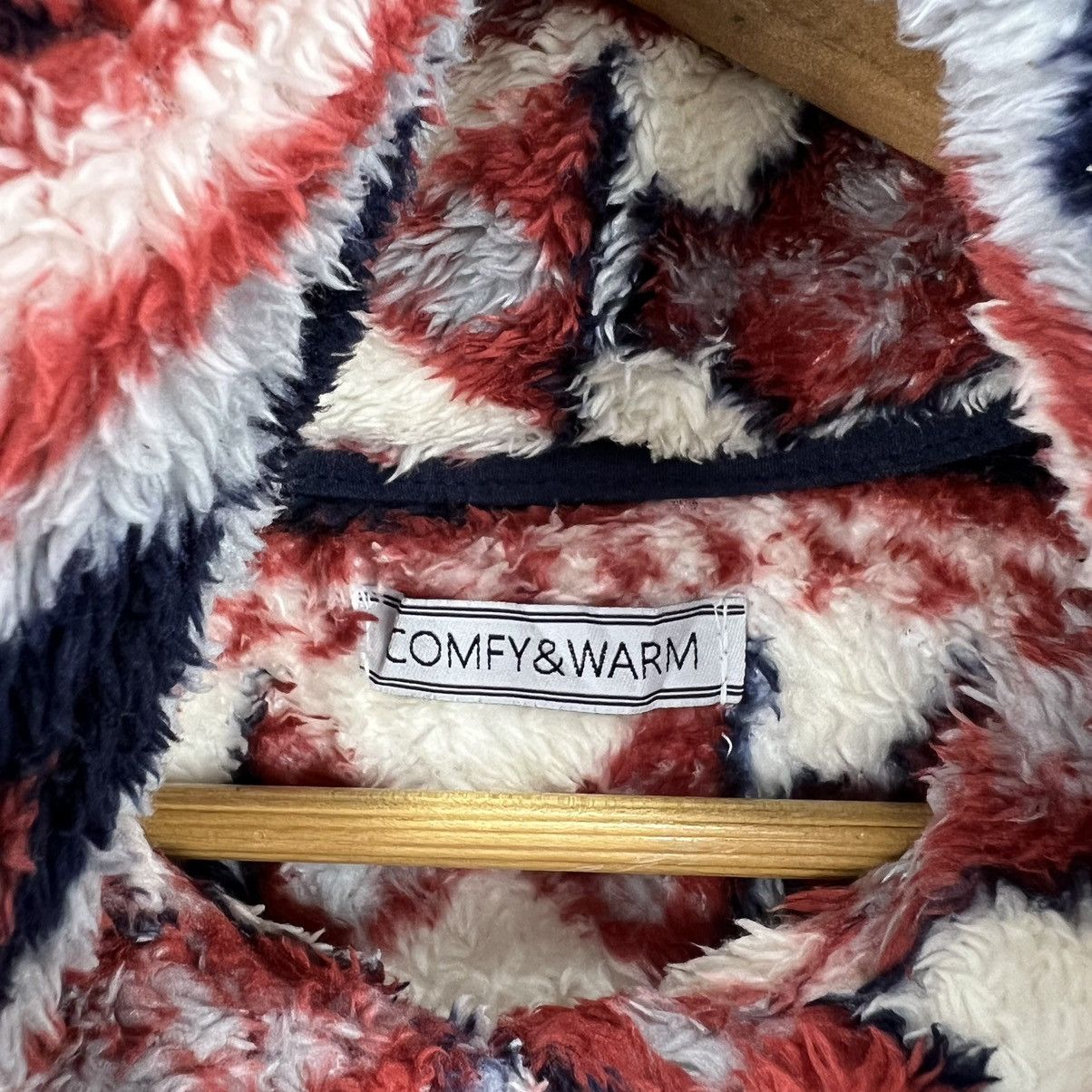Aztech Mountain × Japanese Brand × Vintage Vintage Fleece Jacket Aztec Native Navajo Size US L / EU 52-54 / 3 - 5 Thumbnail