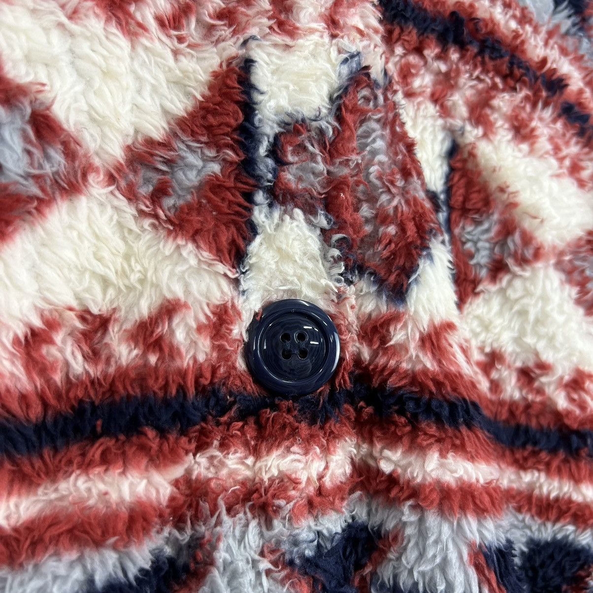 Aztech Mountain × Japanese Brand × Vintage Vintage Fleece Jacket Aztec Native Navajo Size US L / EU 52-54 / 3 - 4 Thumbnail
