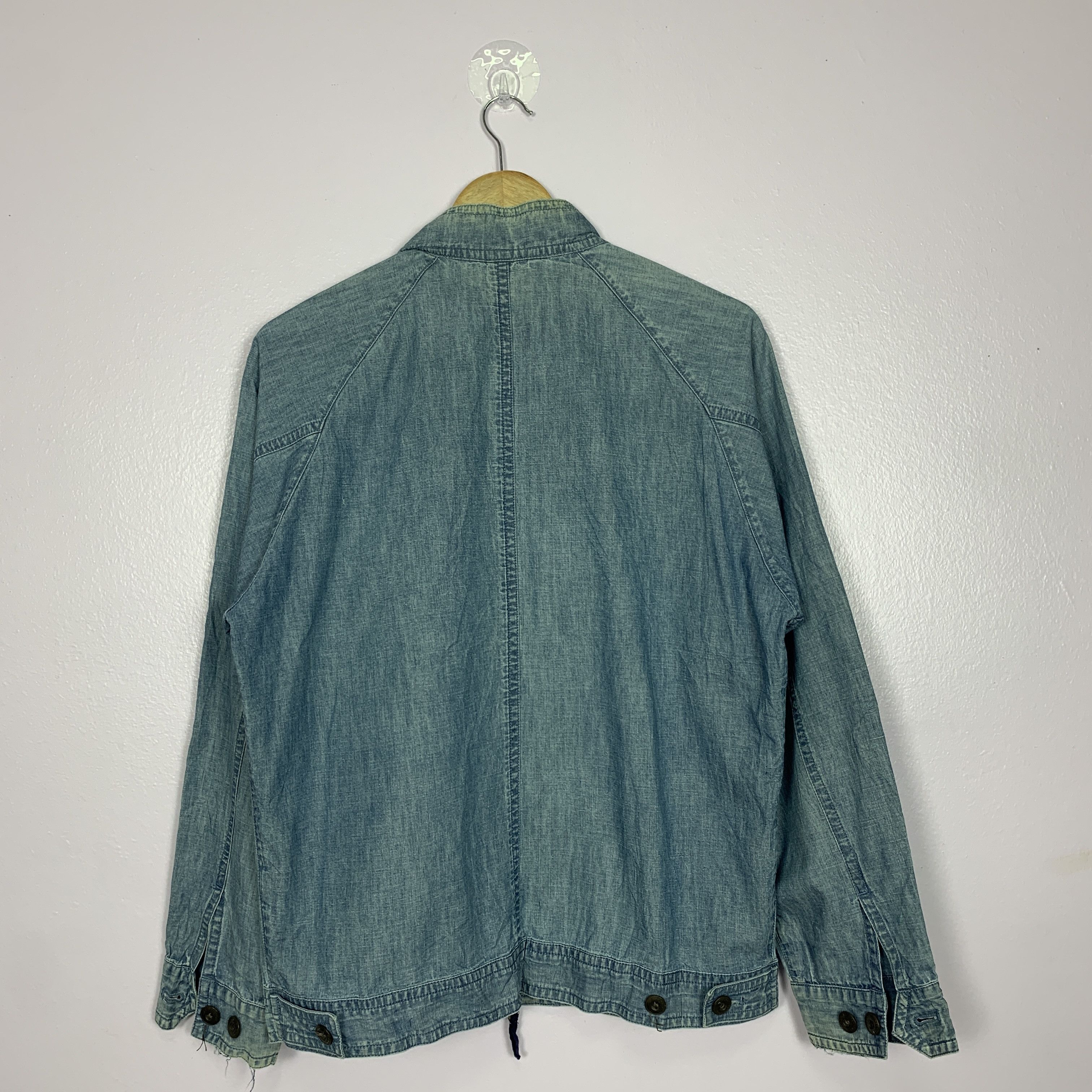 Japanese Brand Vintage CROCODILE Denim Faded Jacket J0250 Size US M / EU 48-50 / 2 - 11 Thumbnail