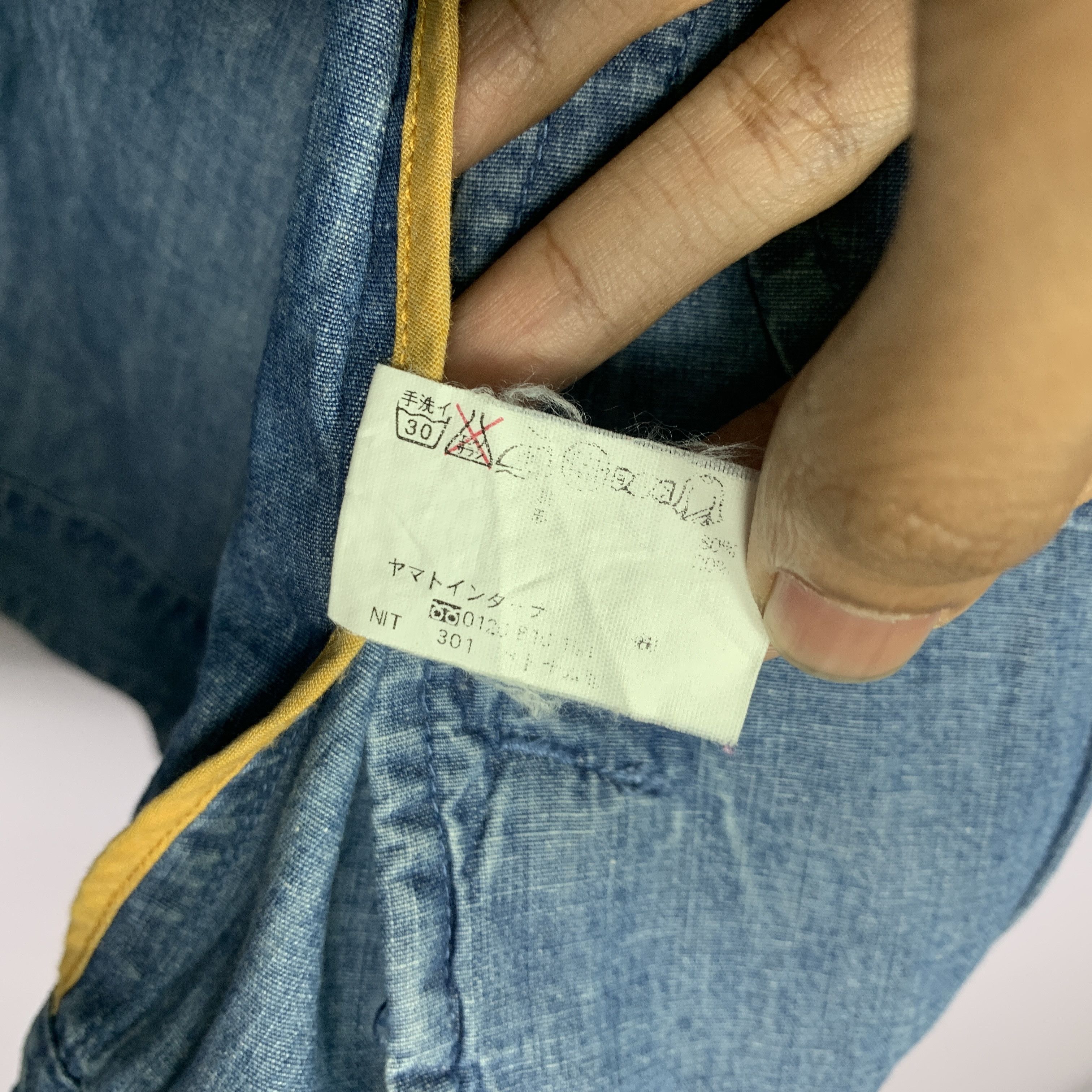 Japanese Brand Vintage CROCODILE Denim Faded Jacket J0250 Size US M / EU 48-50 / 2 - 16 Thumbnail