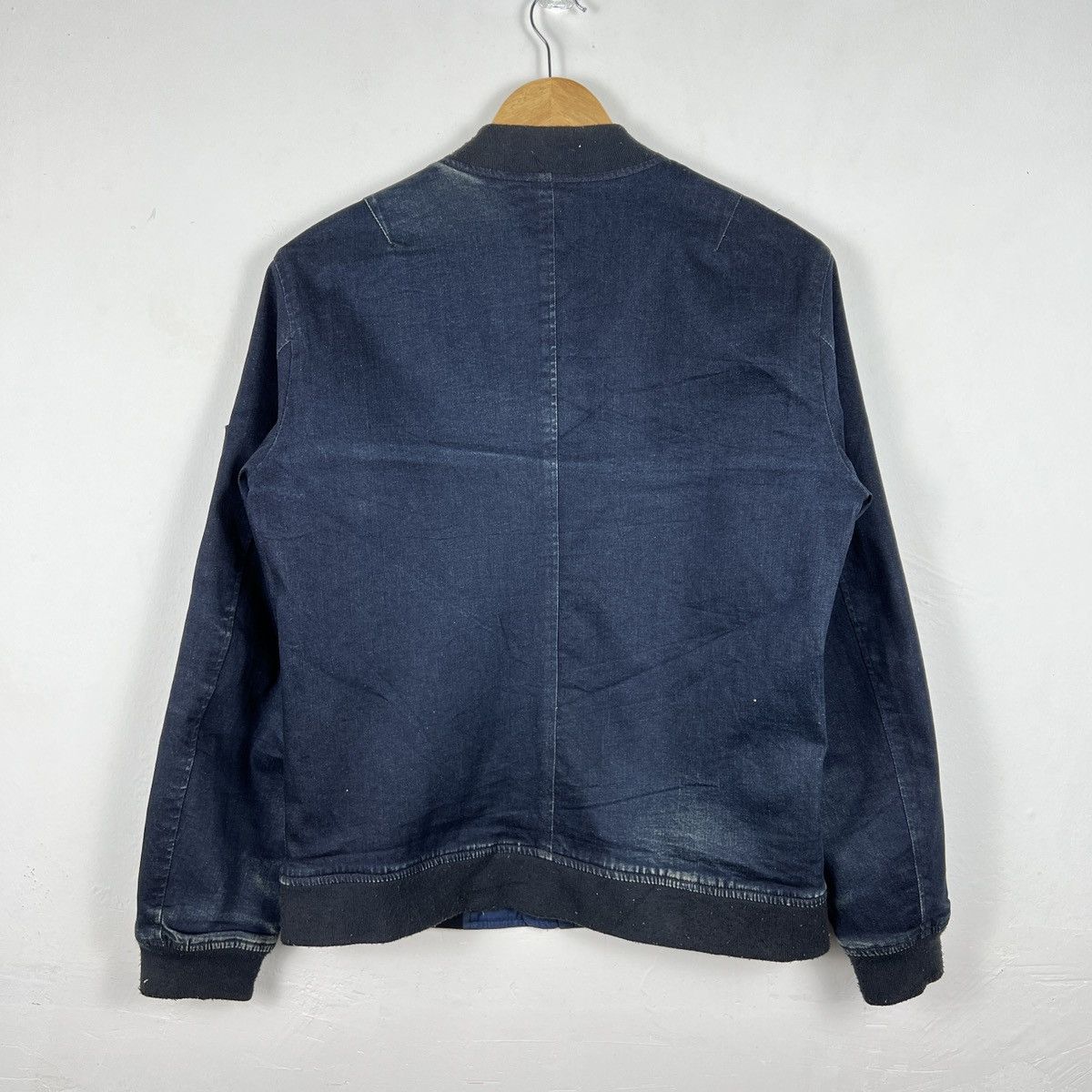 RAGEBLUE Vintage Rageblue Denim Bombers Jacket J0121 Size US S / EU 44-46 / 1 - 5 Thumbnail