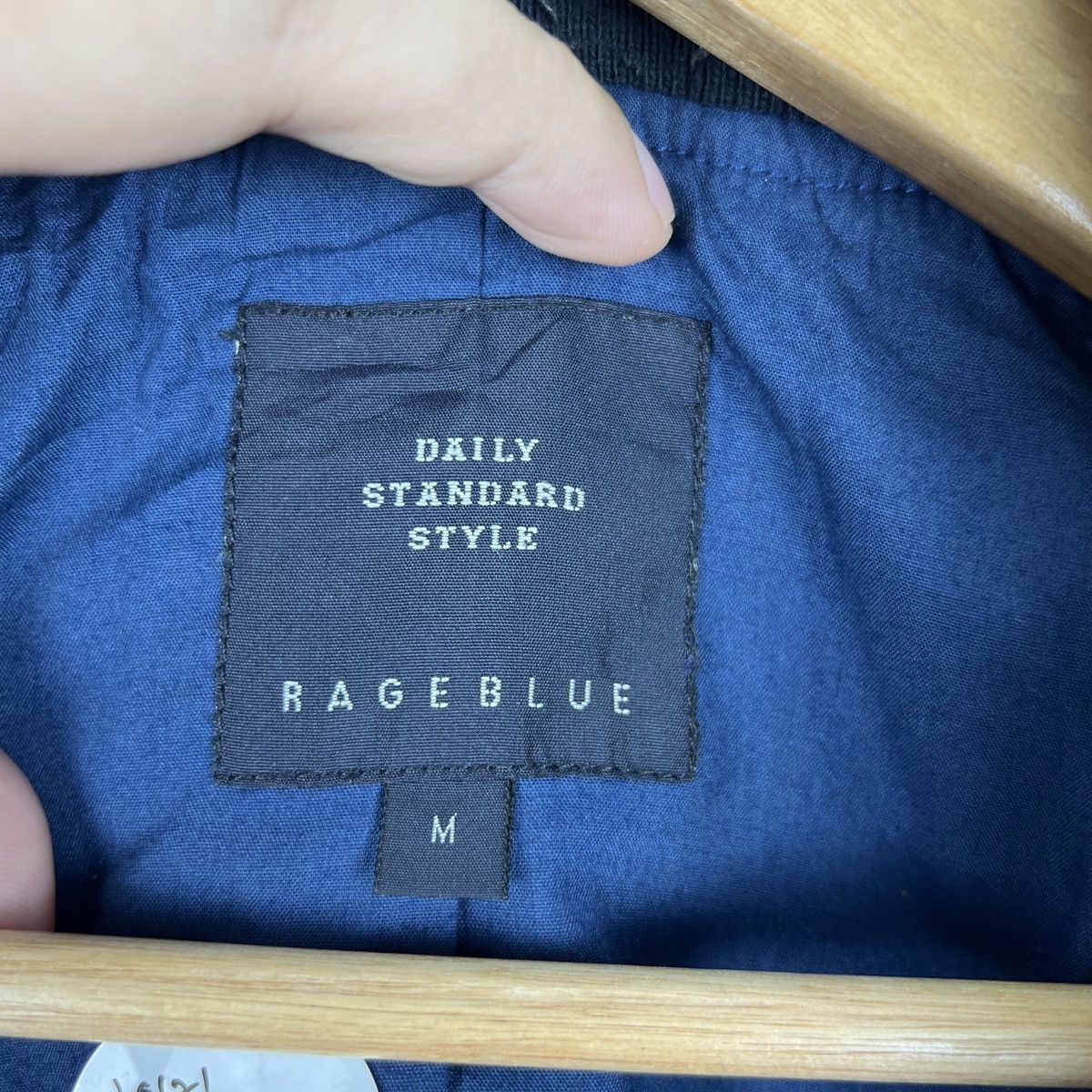 RAGEBLUE Vintage Rageblue Denim Bombers Jacket J0121 Size US S / EU 44-46 / 1 - 7 Thumbnail