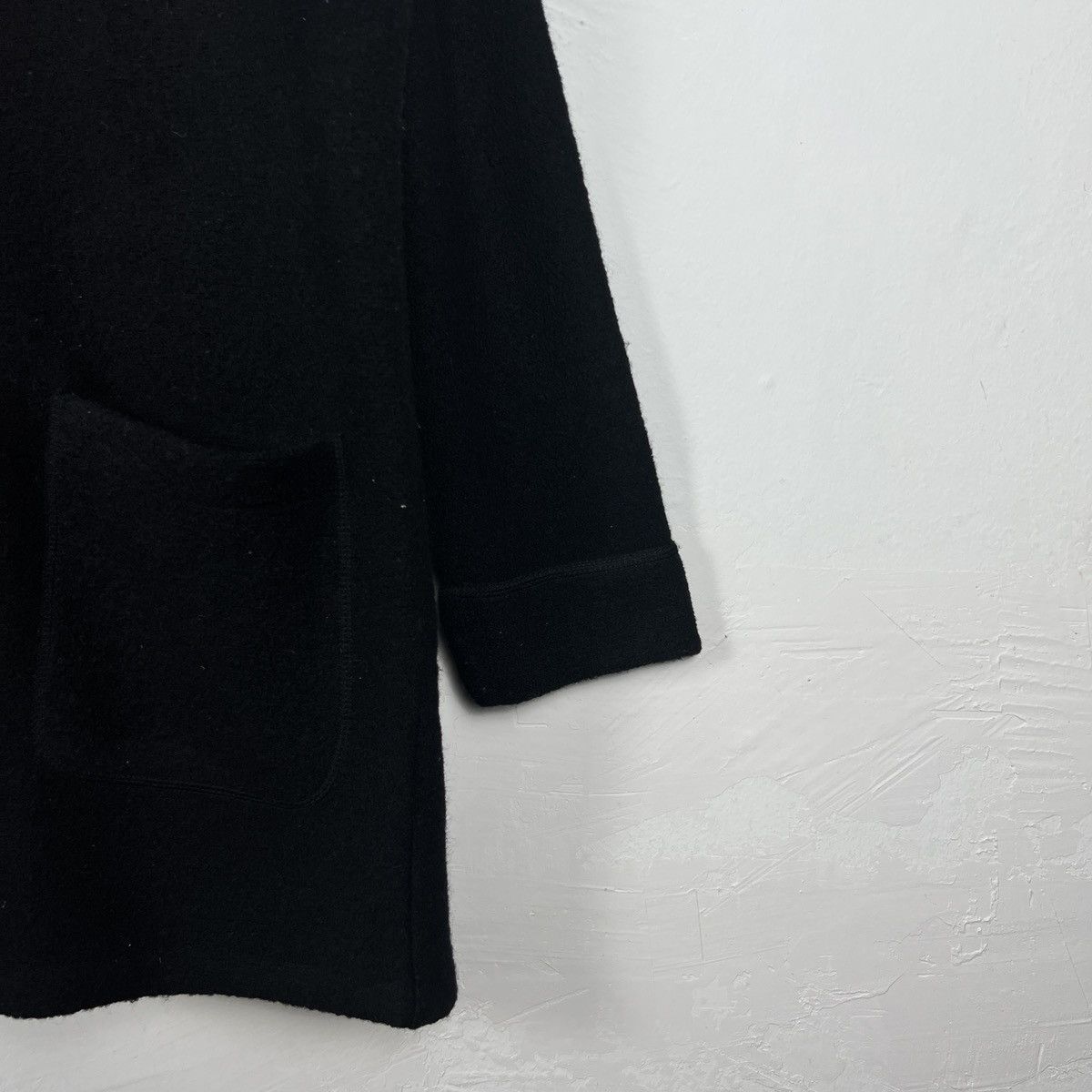 Japanese Brand Vintage Hooded Wool Duffle Coat J0110 Size US S / EU 44-46 / 1 - 4 Thumbnail