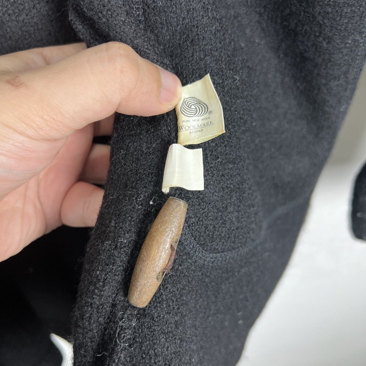 Japanese Brand Vintage Hooded Wool Duffle Coat J0110 Size US S / EU 44-46 / 1 - 11 Thumbnail