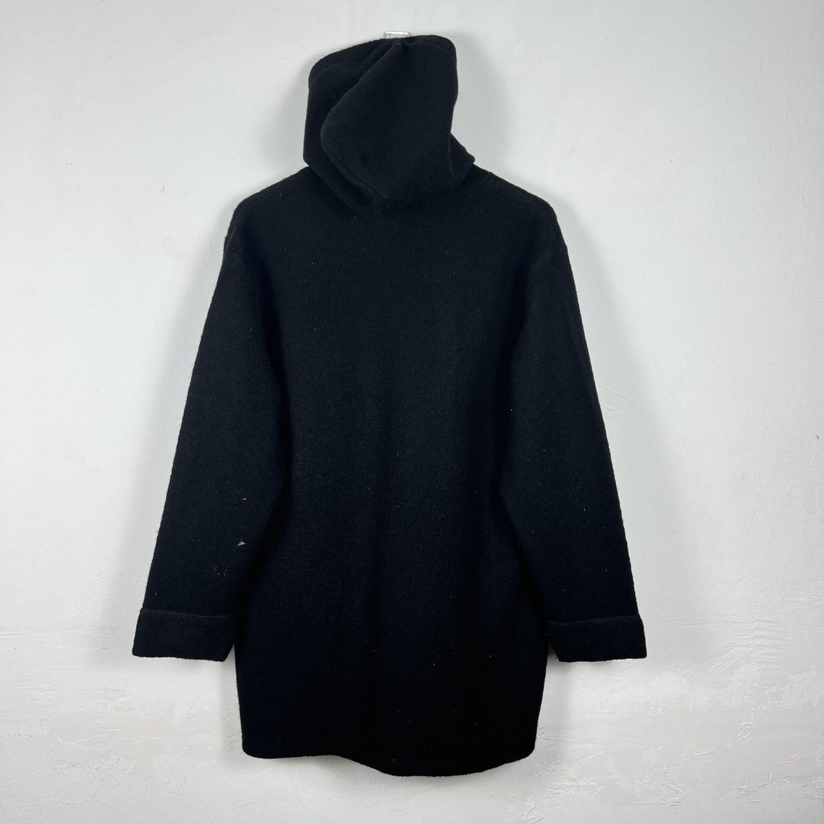 Japanese Brand Vintage Hooded Wool Duffle Coat J0110 Size US S / EU 44-46 / 1 - 12 Thumbnail