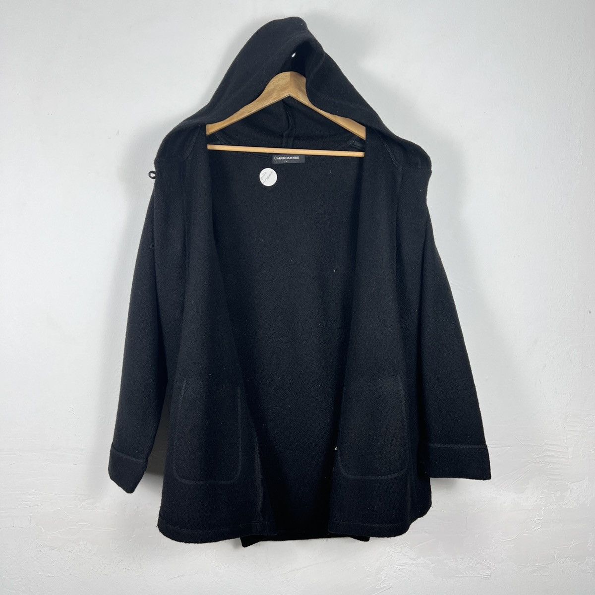 Japanese Brand Vintage Hooded Wool Duffle Coat J0110 Size US S / EU 44-46 / 1 - 7 Thumbnail