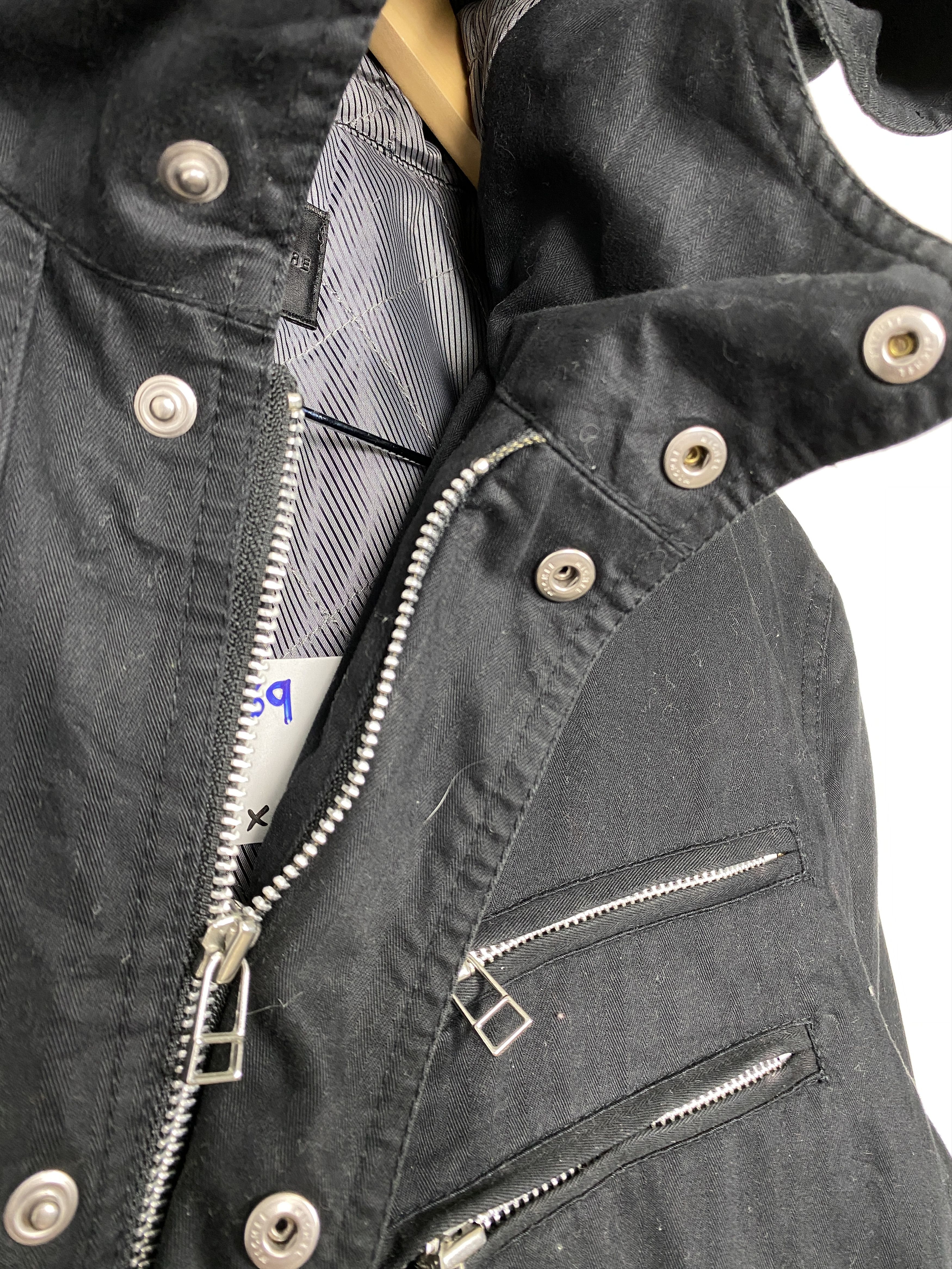Japanese Brand Vintage Pazzo Denim Store Parkas Quilted Lining Jacket J1489 Size US S / EU 44-46 / 1 - 6 Thumbnail
