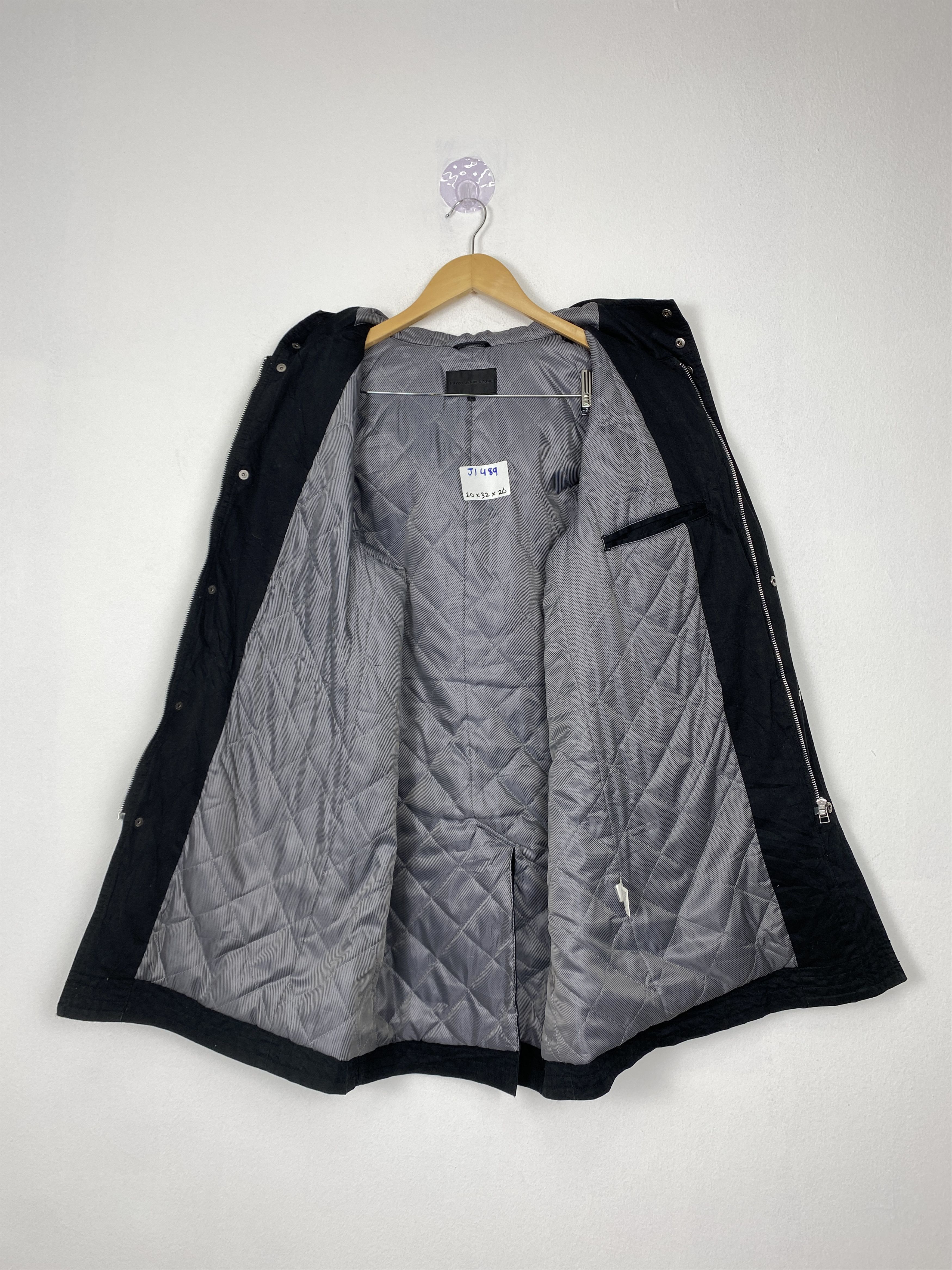 Japanese Brand Vintage Pazzo Denim Store Parkas Quilted Lining Jacket J1489 Size US S / EU 44-46 / 1 - 9 Thumbnail