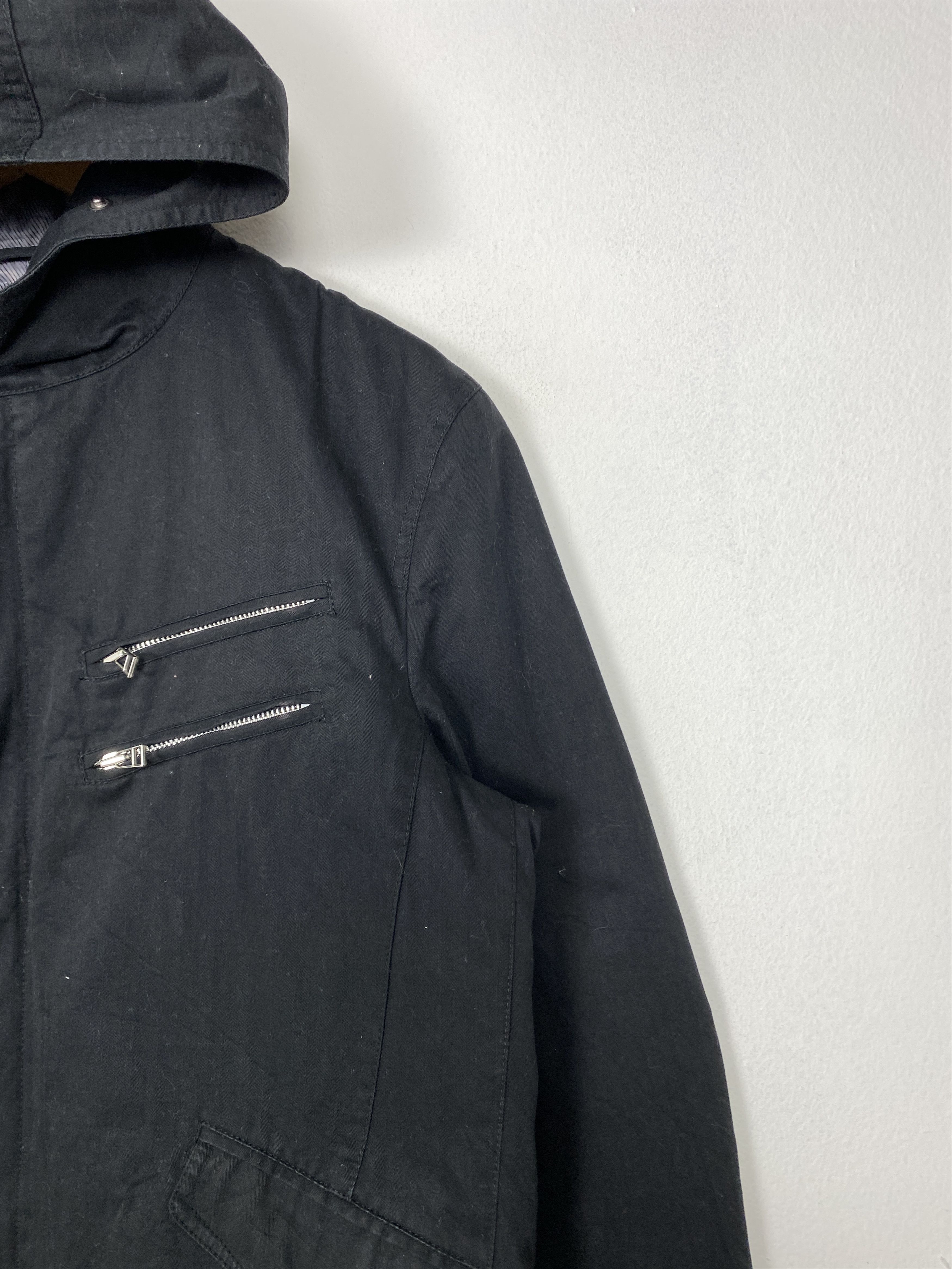Japanese Brand Vintage Pazzo Denim Store Parkas Quilted Lining Jacket J1489 Size US S / EU 44-46 / 1 - 3 Thumbnail
