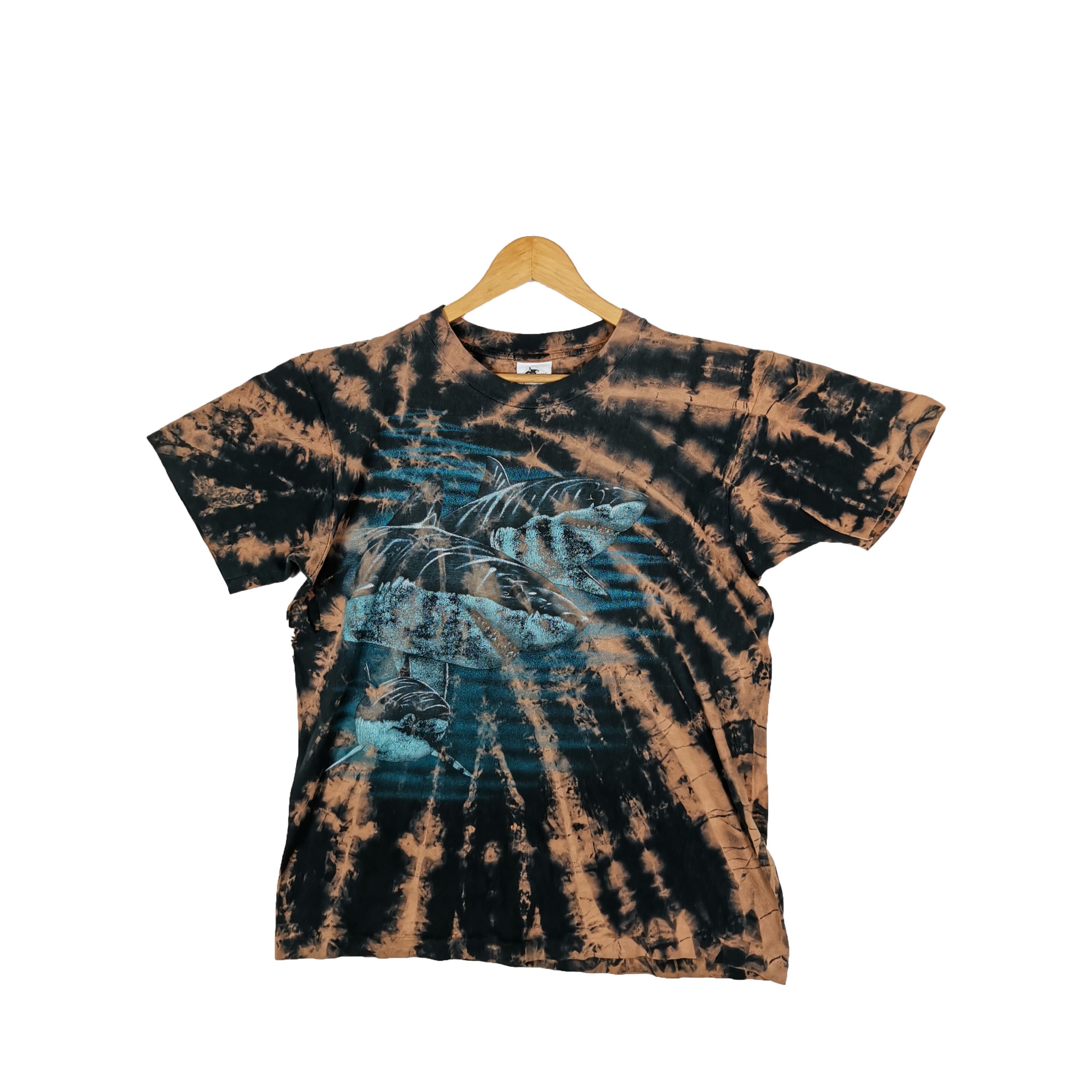 Vintage Vintage Animal T Shirt Habitat Tie Dye Distress Tees Size US L / EU 52-54 / 3 - 1 Thumbnail