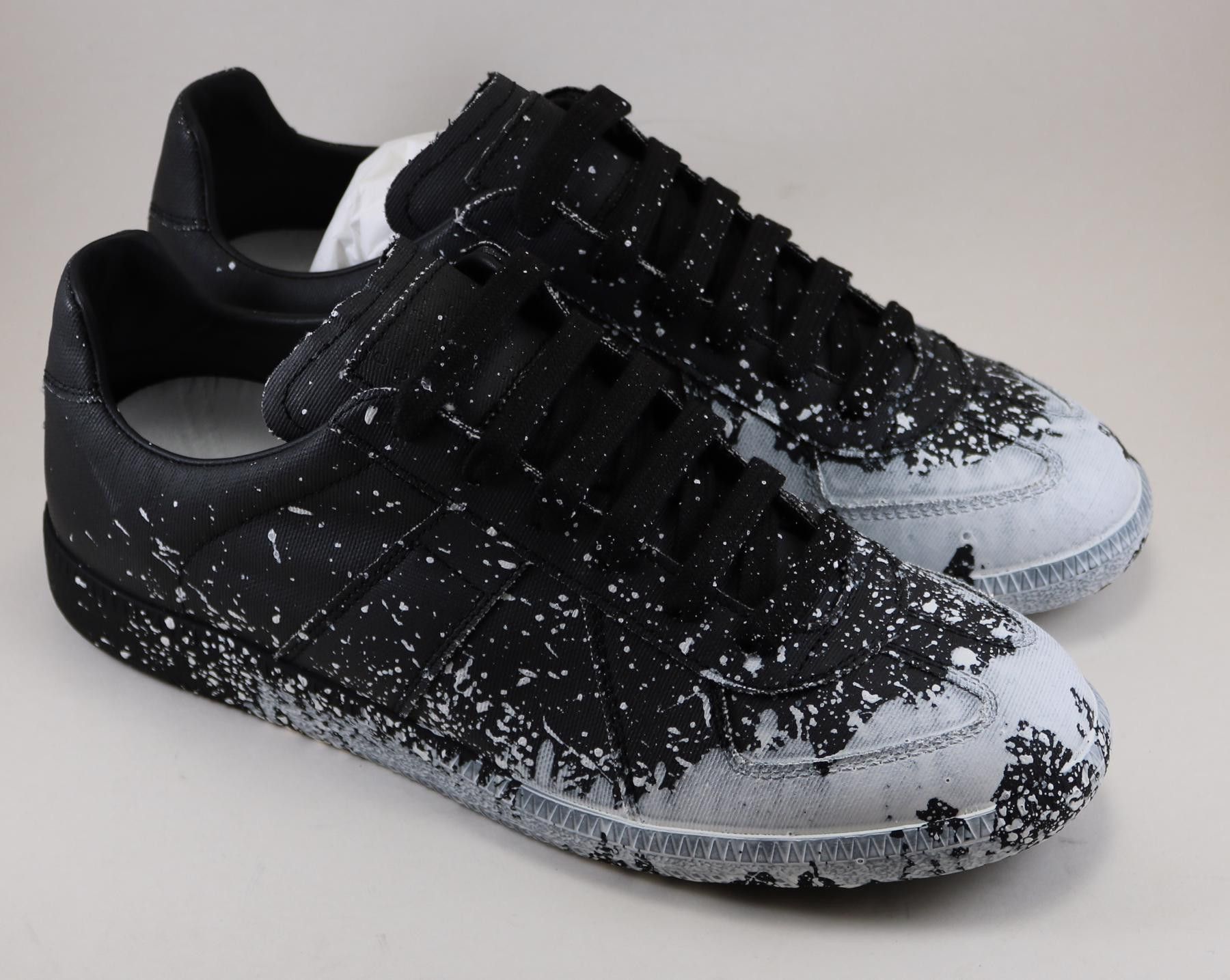 Maison Margiela Maison Martin Margiela Paint Splatter Canvas GATs Size