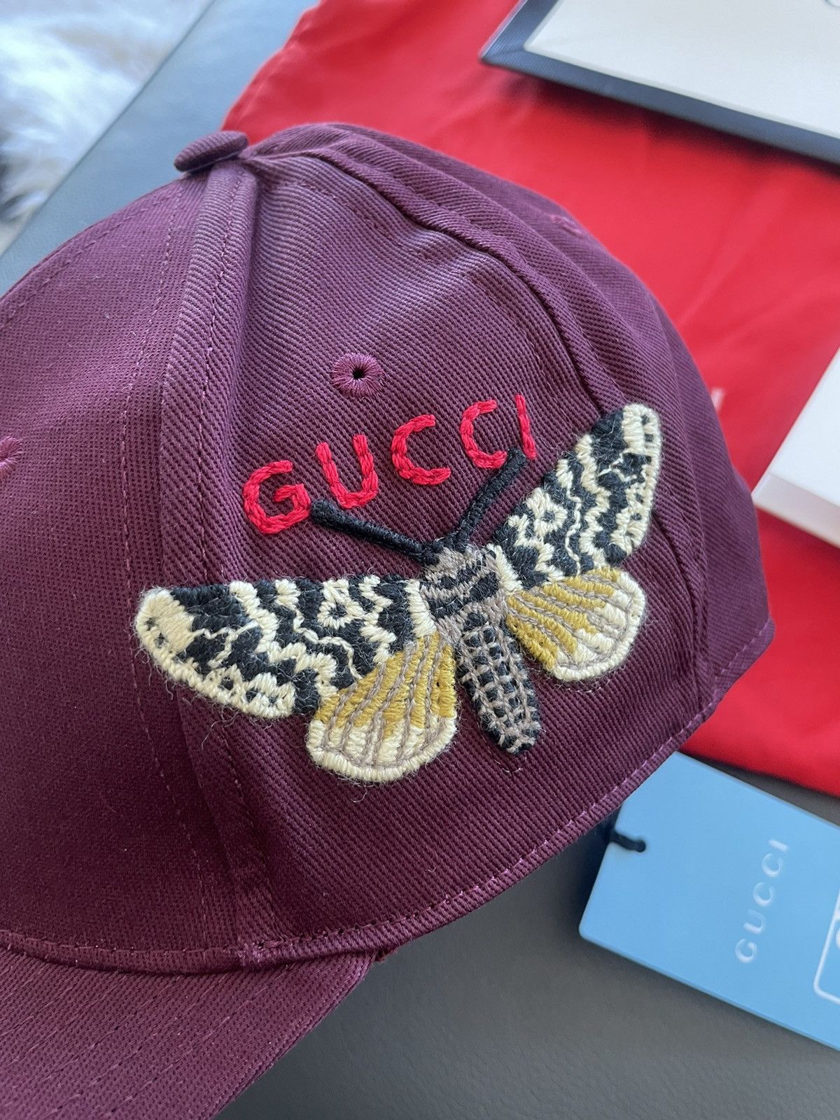 Gucci × New York Yankees Super Rare Gucci x Yankees Logo Hat Brand New Size ONE SIZE - 3 Thumbnail