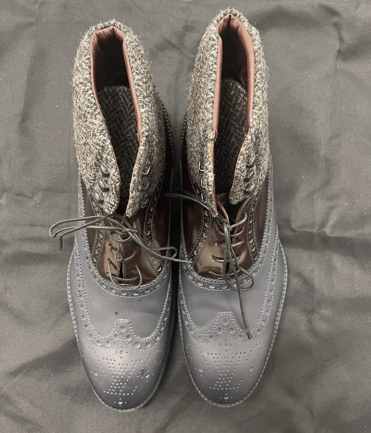 image of Louis Vuitton Boots Men Size 9 Shoes $1760 in Grey