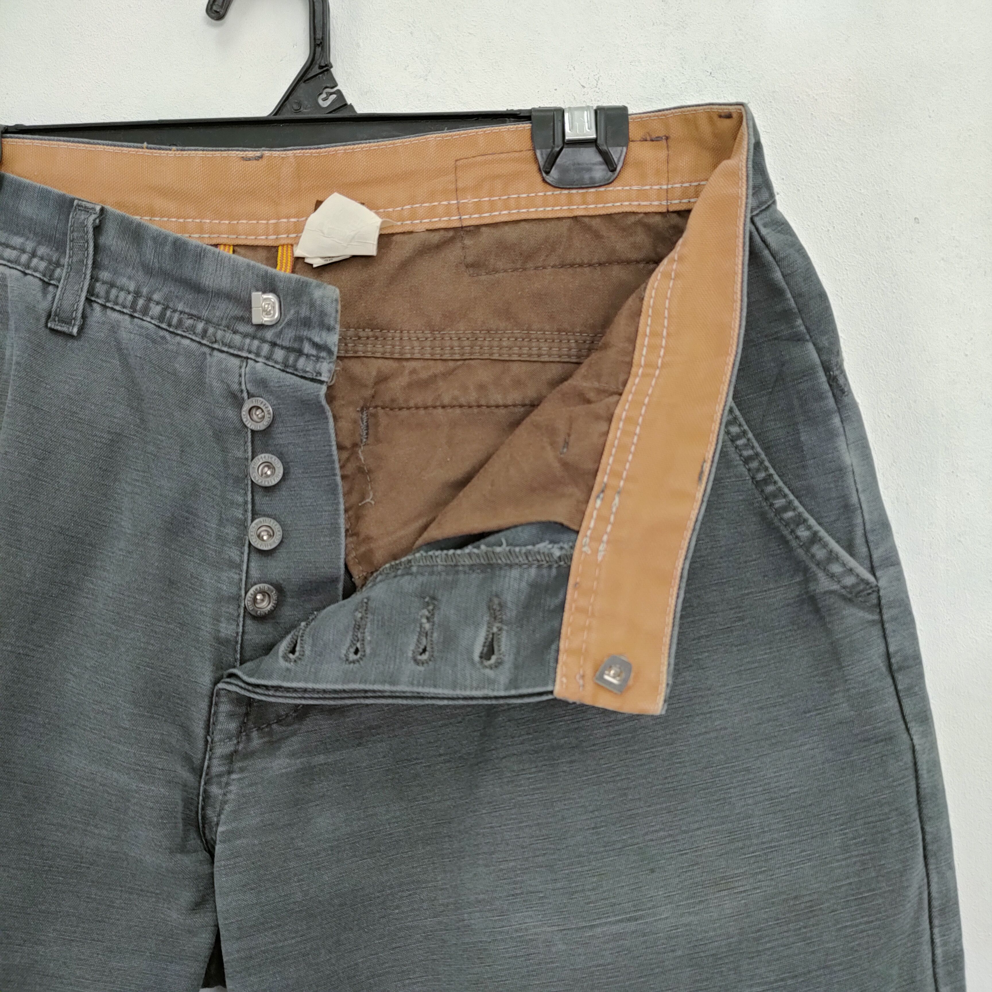 Timberland × Vintage VINTAGE TIMBERLAND FADED CHINO TROUSERS PANTS Size US 34 / EU 50 - 4 Thumbnail