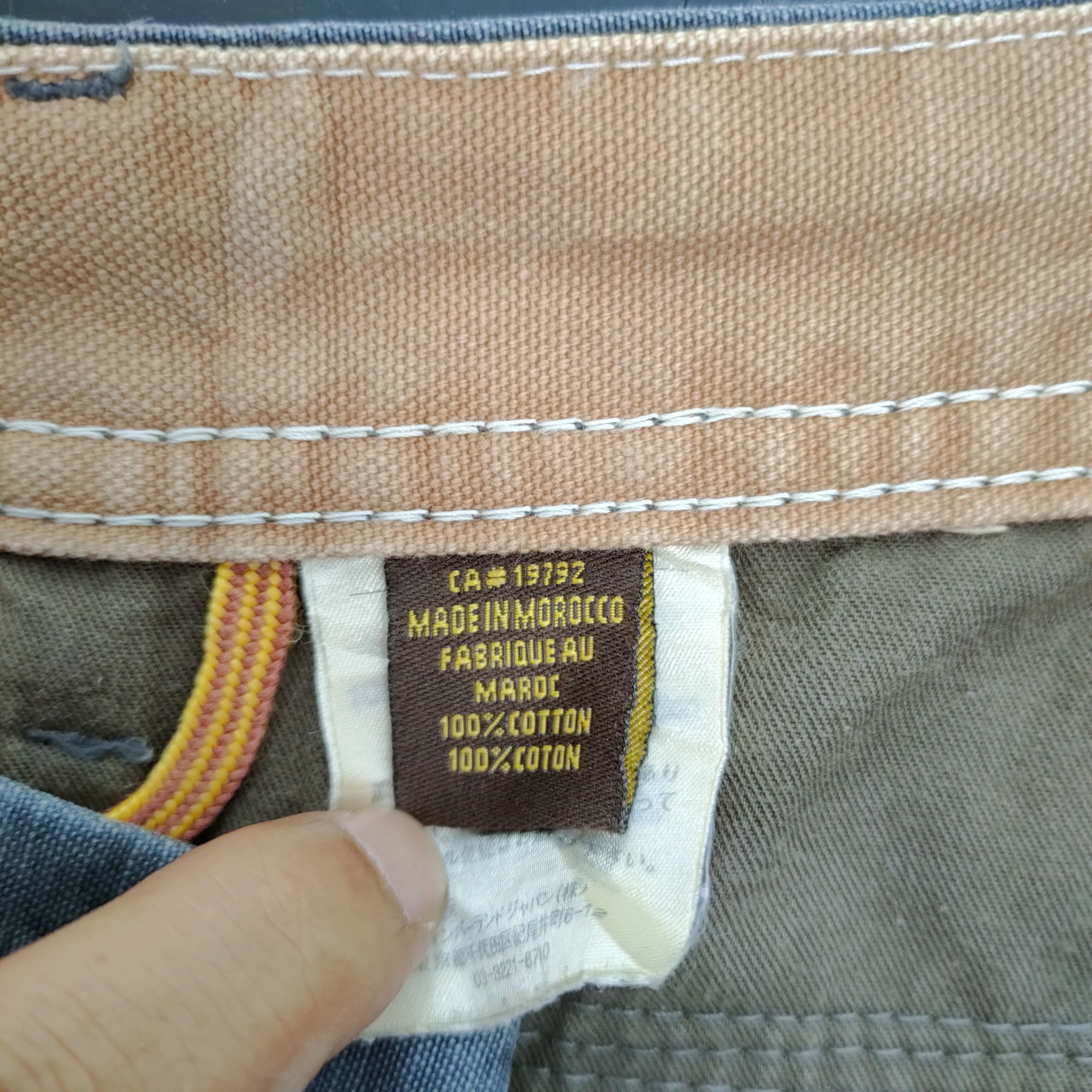 Timberland × Vintage VINTAGE TIMBERLAND FADED CHINO TROUSERS PANTS Size US 34 / EU 50 - 10 Thumbnail