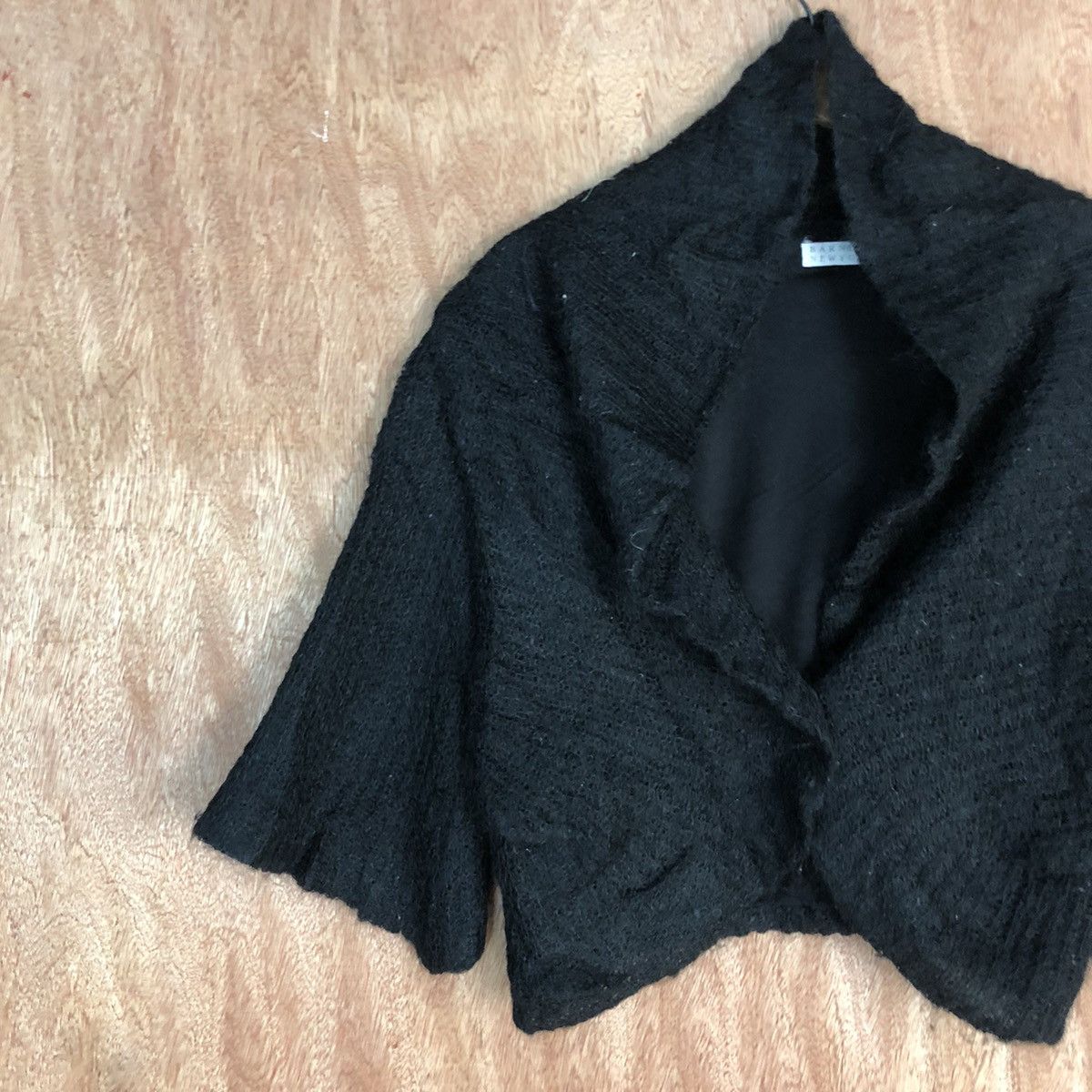 Barneys New York DLL Barneys NewYork shaggy mohair Knitwear croptop #c908 Size US S / EU 44-46 / 1 - 7 Thumbnail