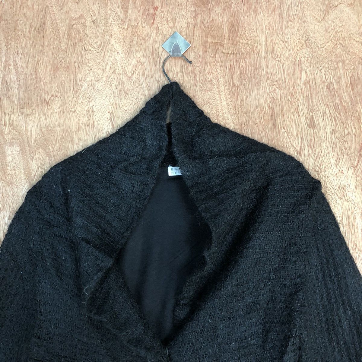 Barneys New York DLL Barneys NewYork shaggy mohair Knitwear croptop #c908 Size US S / EU 44-46 / 1 - 2 Thumbnail