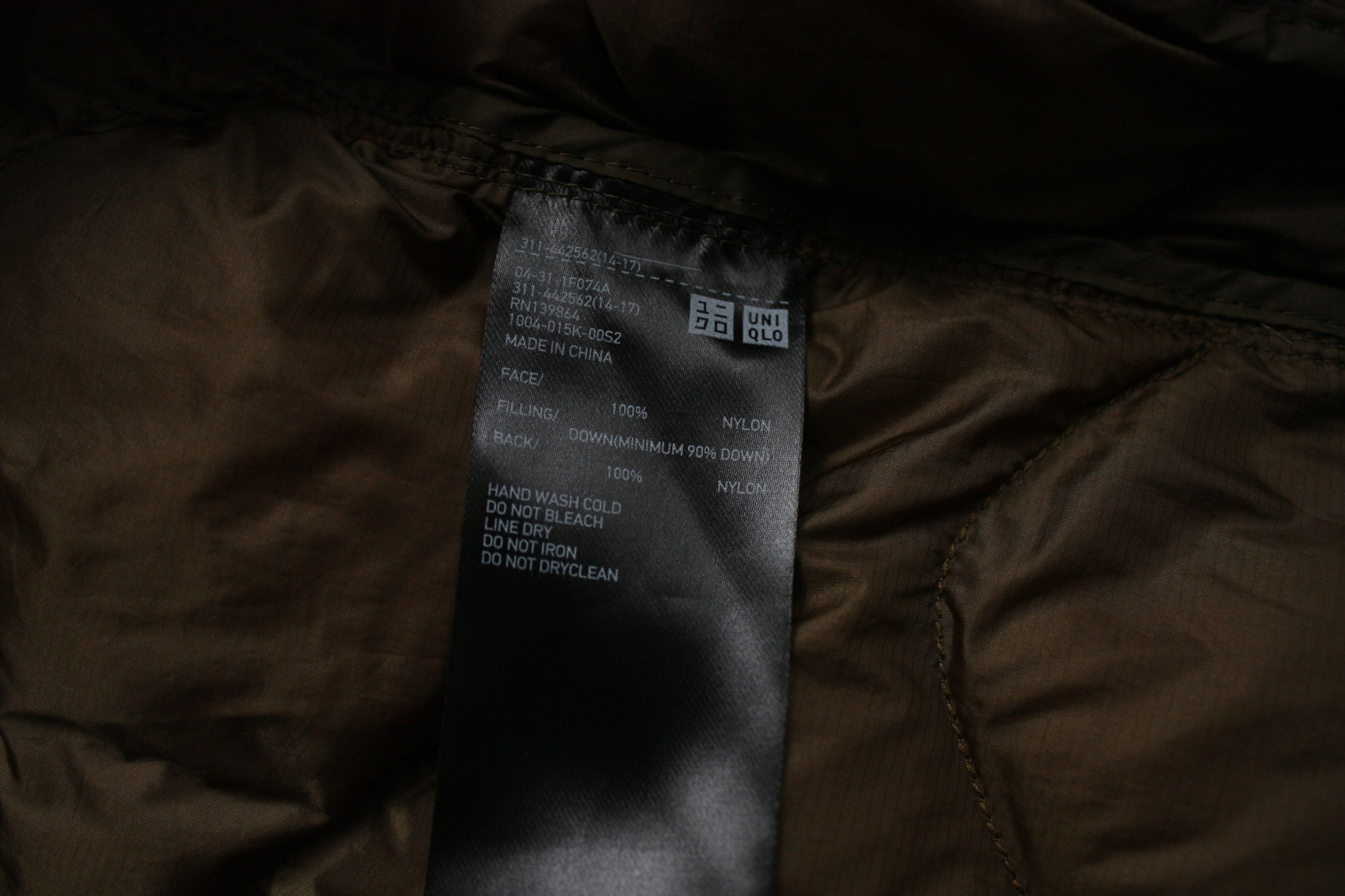 Uniqlo × White Mountaineering Uniqlo White Mountaineering Ultra Light Down Jacket 56 Olive Size US L / EU 52-54 / 3 - 4 Thumbnail