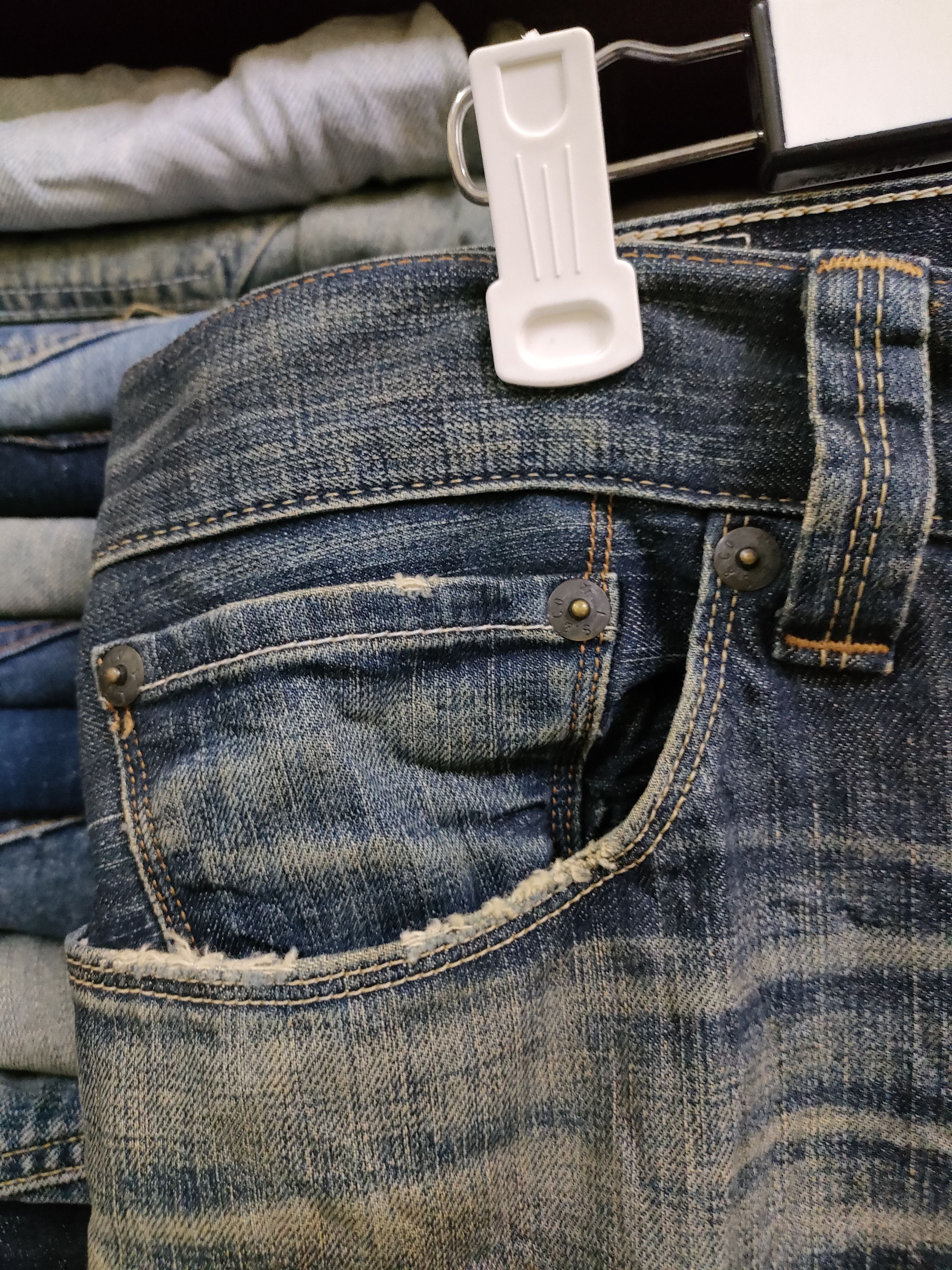 Levi's Distressed Levi's 511 Slim Jeans Size US 36 / EU 52 - 8 Thumbnail