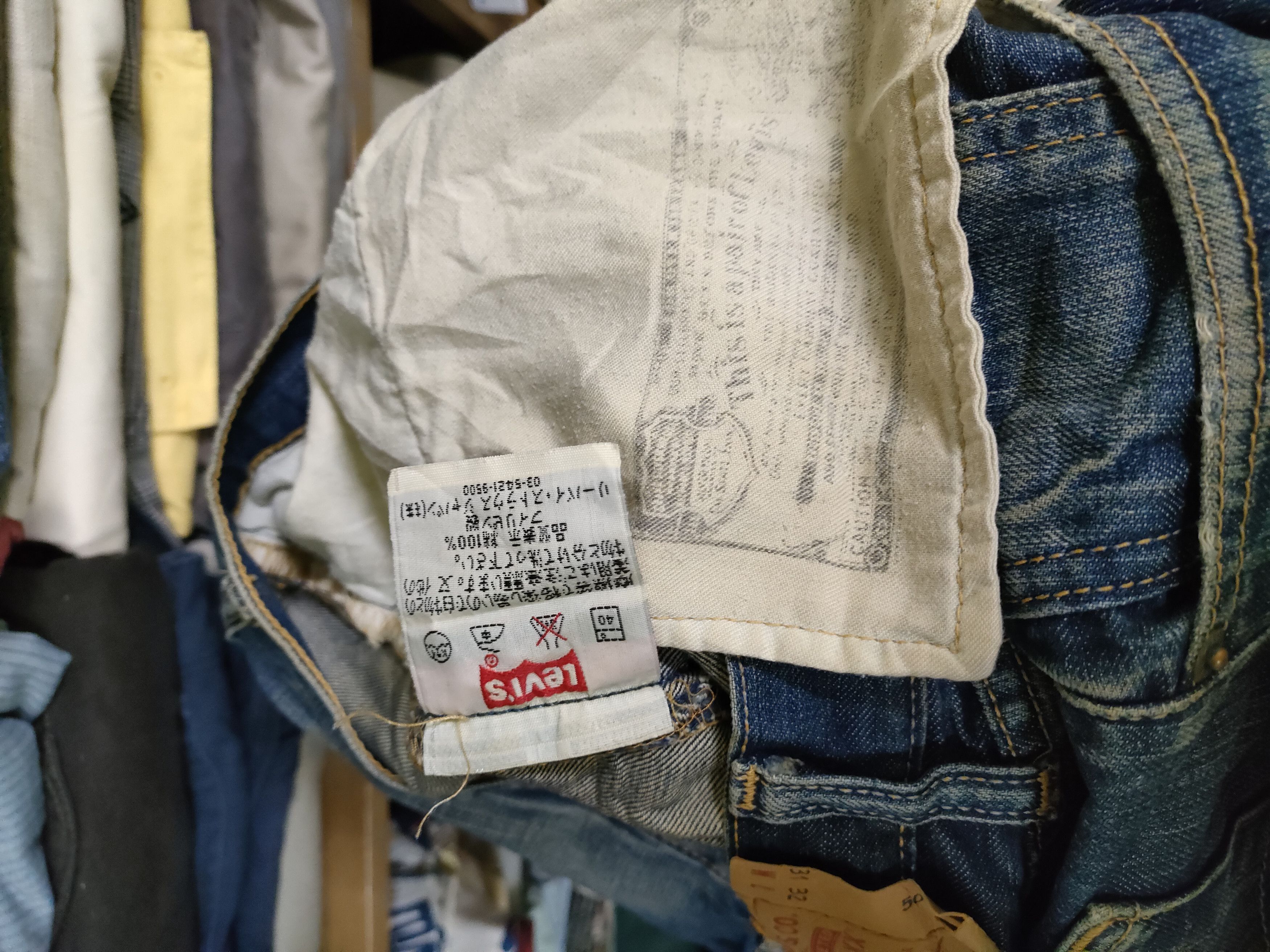 Levi's Distressed Levi's 501 Denim Jeans Size US 32 / EU 48 - 2 Thumbnail