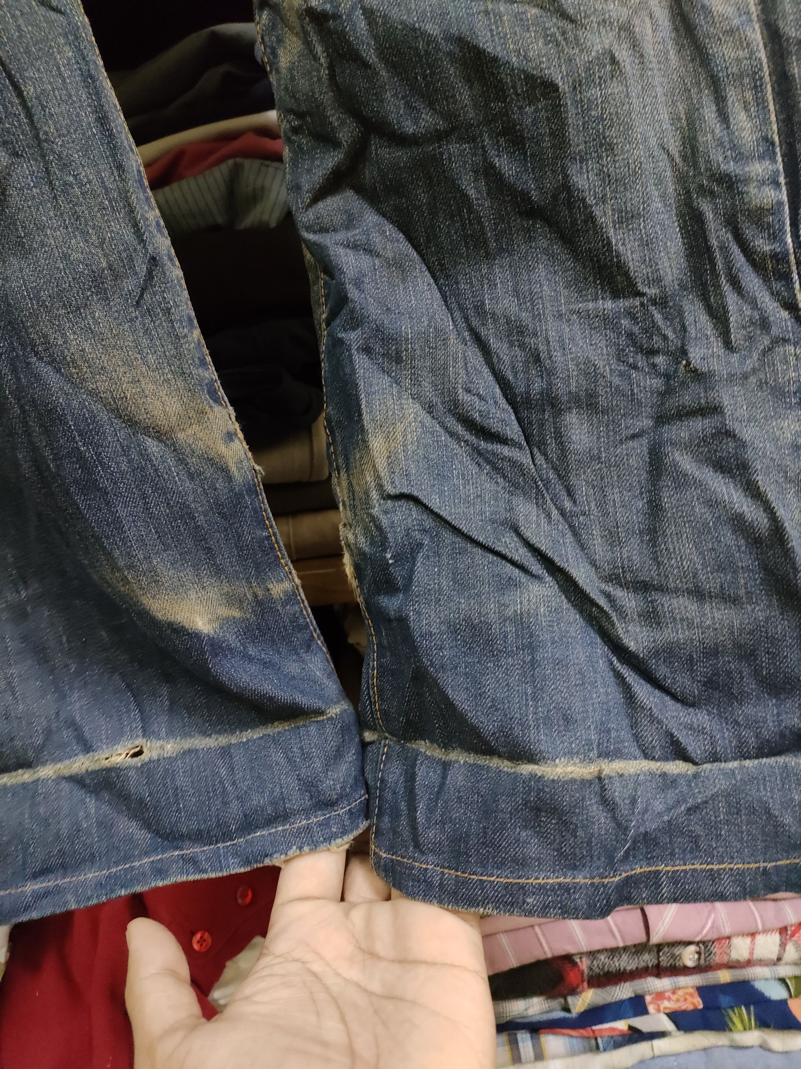 Levi's Distressed Levi's 501 Denim Jeans Size US 32 / EU 48 - 9 Thumbnail