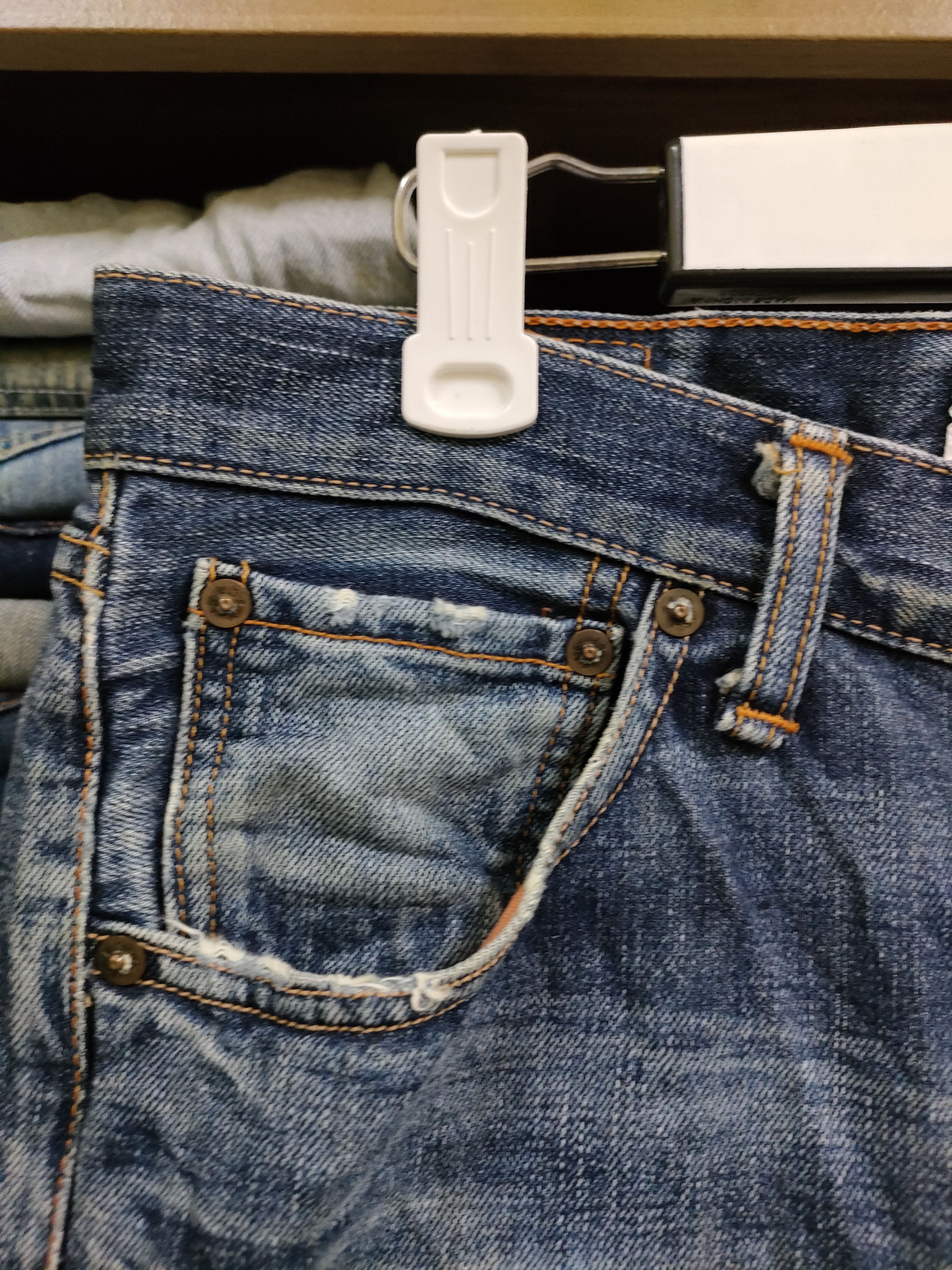Levi's Levi's Classic Japan Distressed jeans Size US 32 / EU 48 - 10 Thumbnail