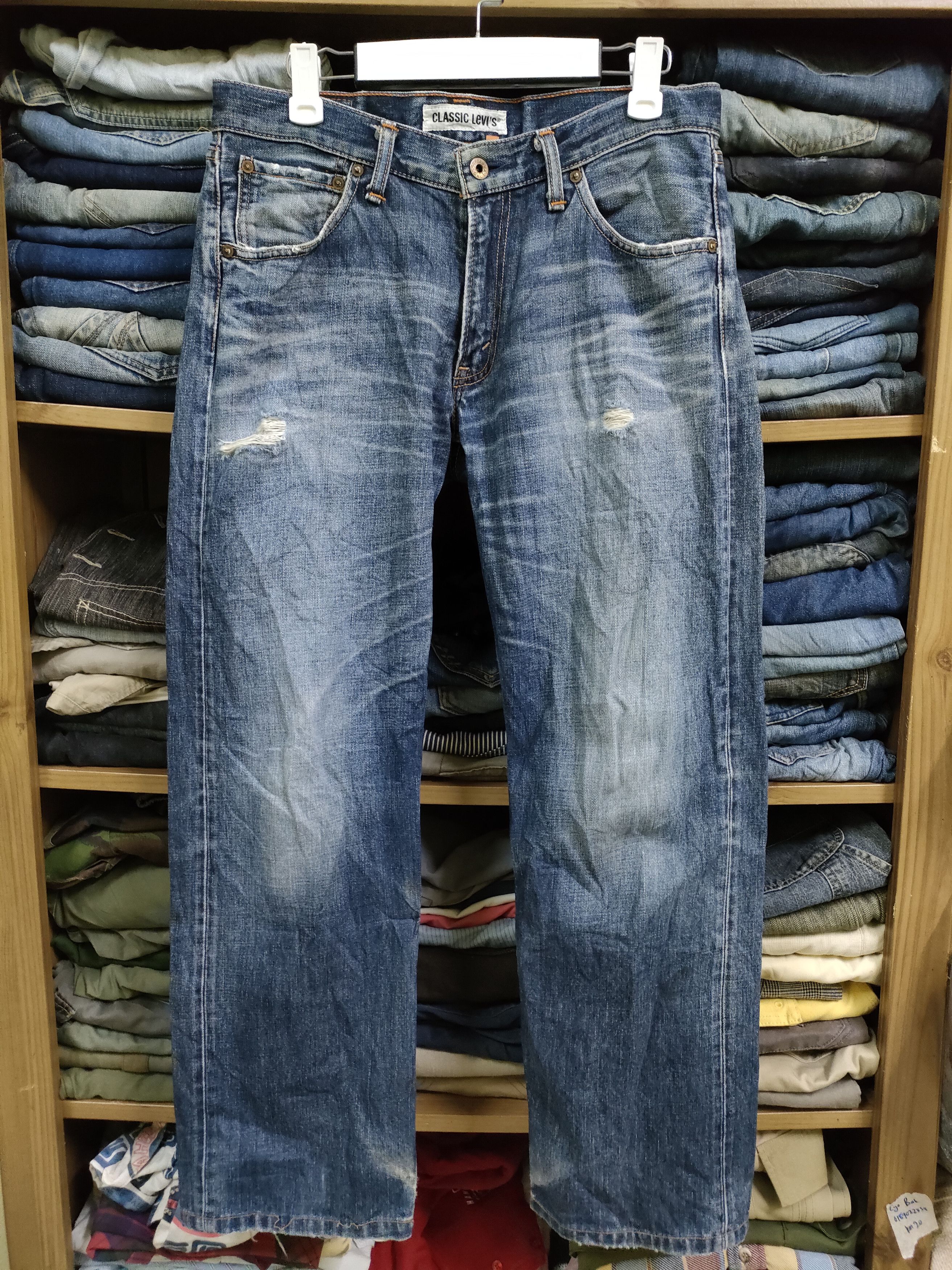 Levi's Levi's Classic Japan Distressed jeans Size US 32 / EU 48 - 1 Thumbnail