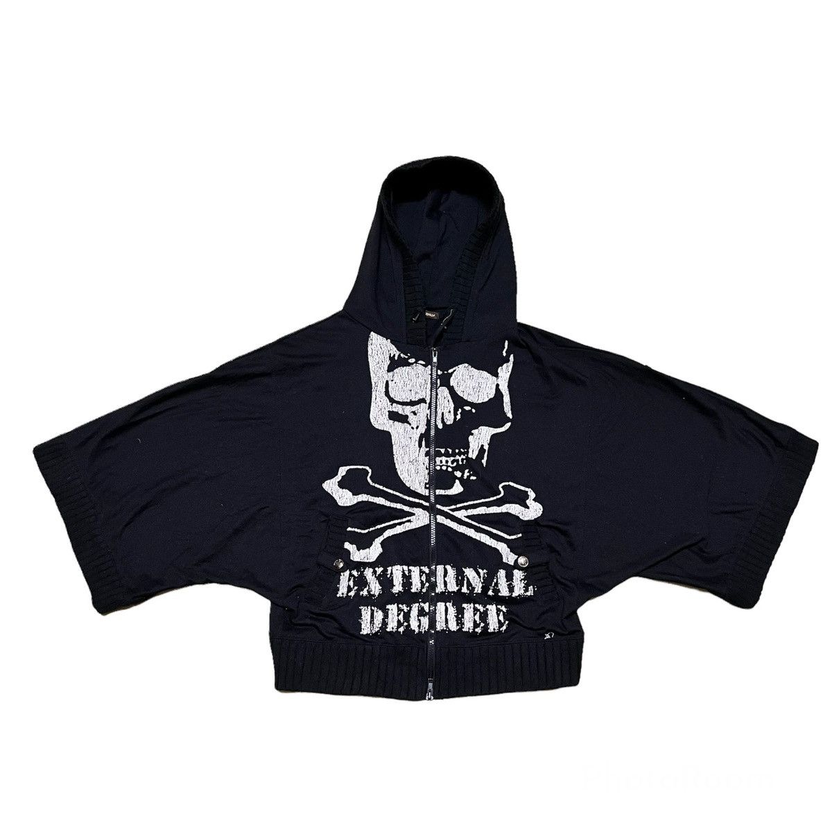 Japanese Brand Japanese Brand Big Skull Logo Hoodie Size US S / EU 44-46 / 1 - 1 Thumbnail