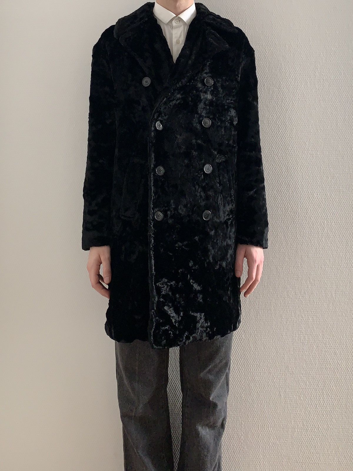 Saint Laurent Paris FW2016 1/1 Sample Fur Coat Double Breasted Size US L / EU 52-54 / 3 - 4 Thumbnail