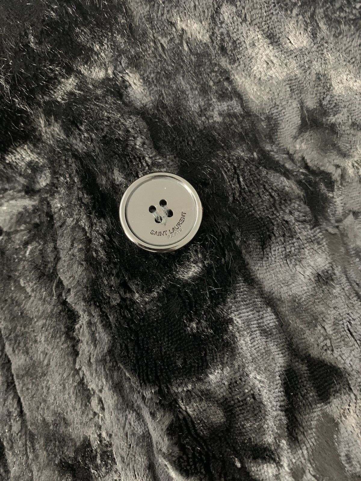 Saint Laurent Paris FW2016 1/1 Sample Fur Coat Double Breasted Size US L / EU 52-54 / 3 - 9 Thumbnail