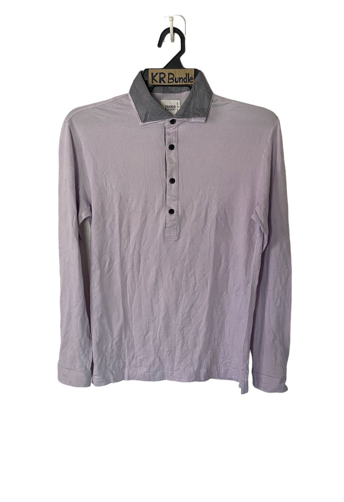 Takeo Kikuchi Collar Long Sleeve Shirt