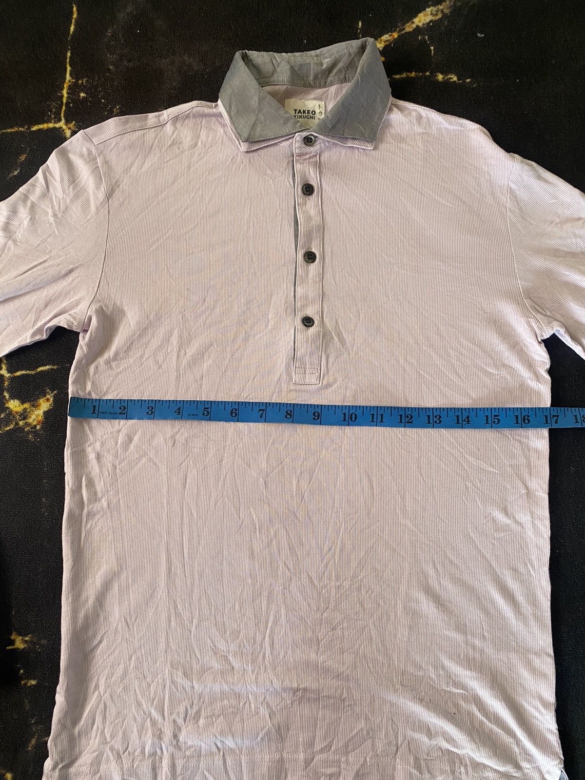 Japanese Brand × Takeo Kikuchi Takeo Kikuchi Collar Long Sleeve Shirt Size US S / EU 44-46 / 1 - 11 Thumbnail
