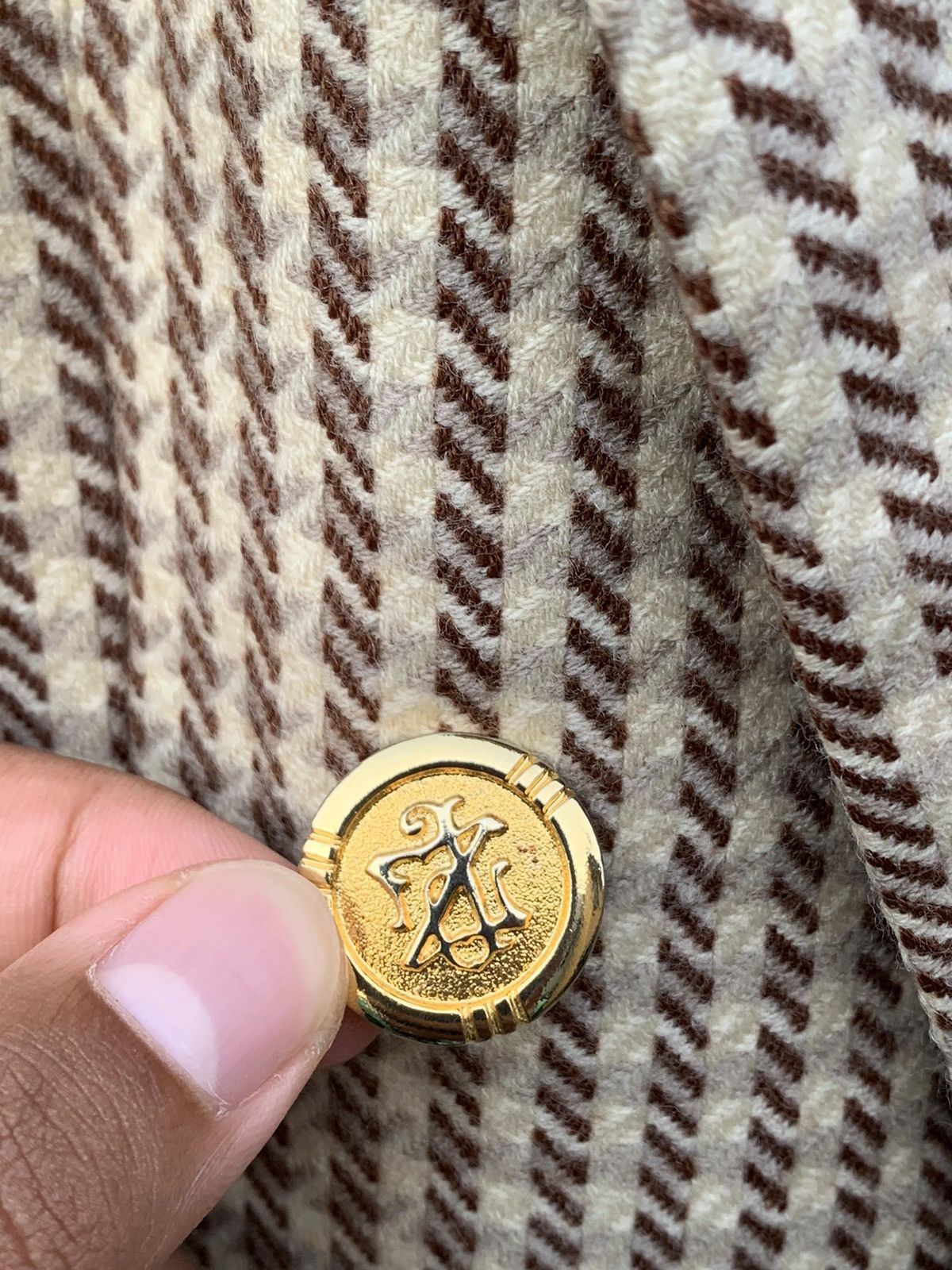 Japanese Brand 👹RACCONTINO Amazing Design Blazer (M WOMAN) Size US M / EU 48-50 / 2 - 11 Thumbnail