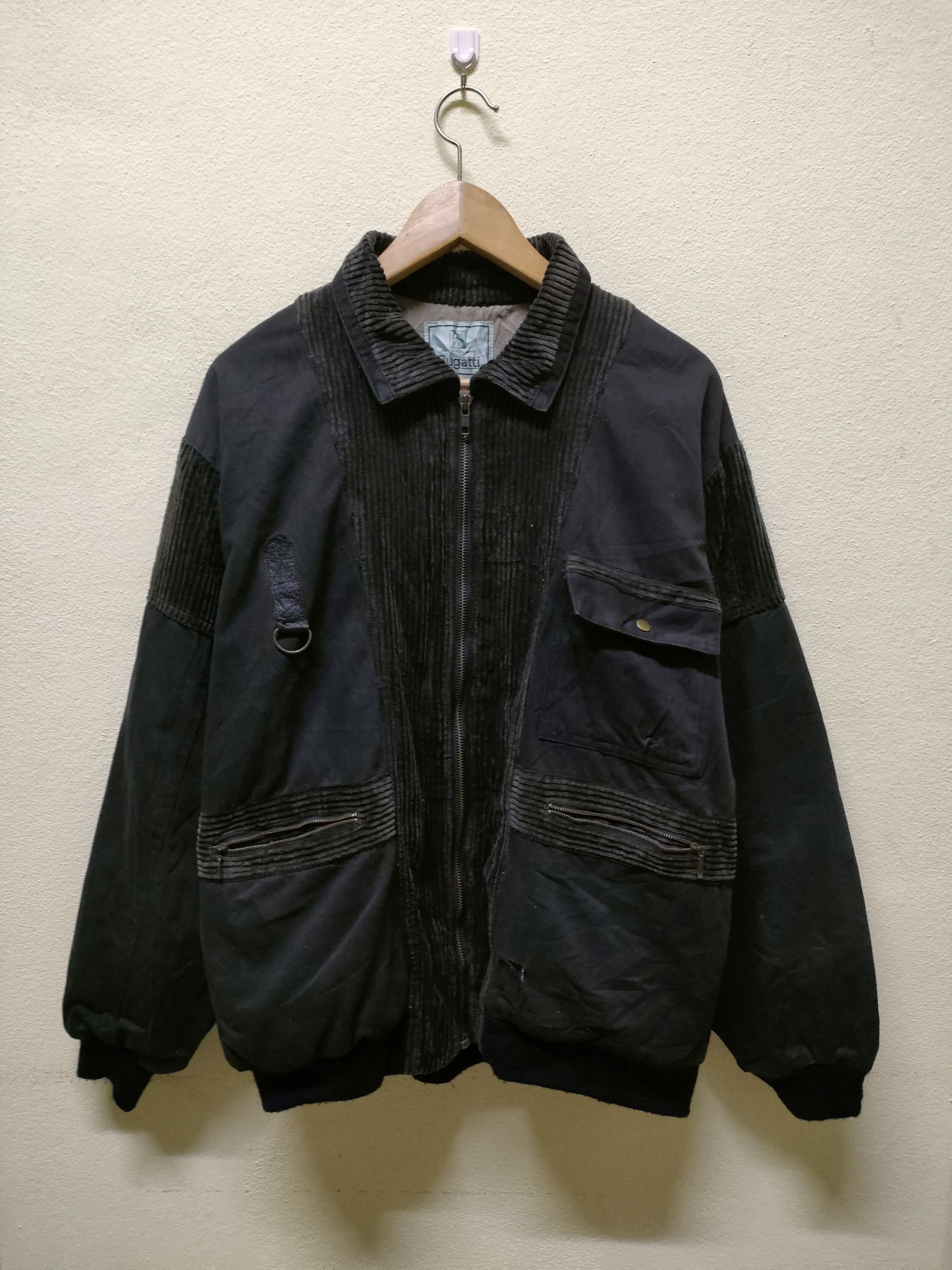 Bugatti 🔥Bugatti Distressed Bombers Jacket Size US L / EU 52-54 / 3 - 1 Thumbnail