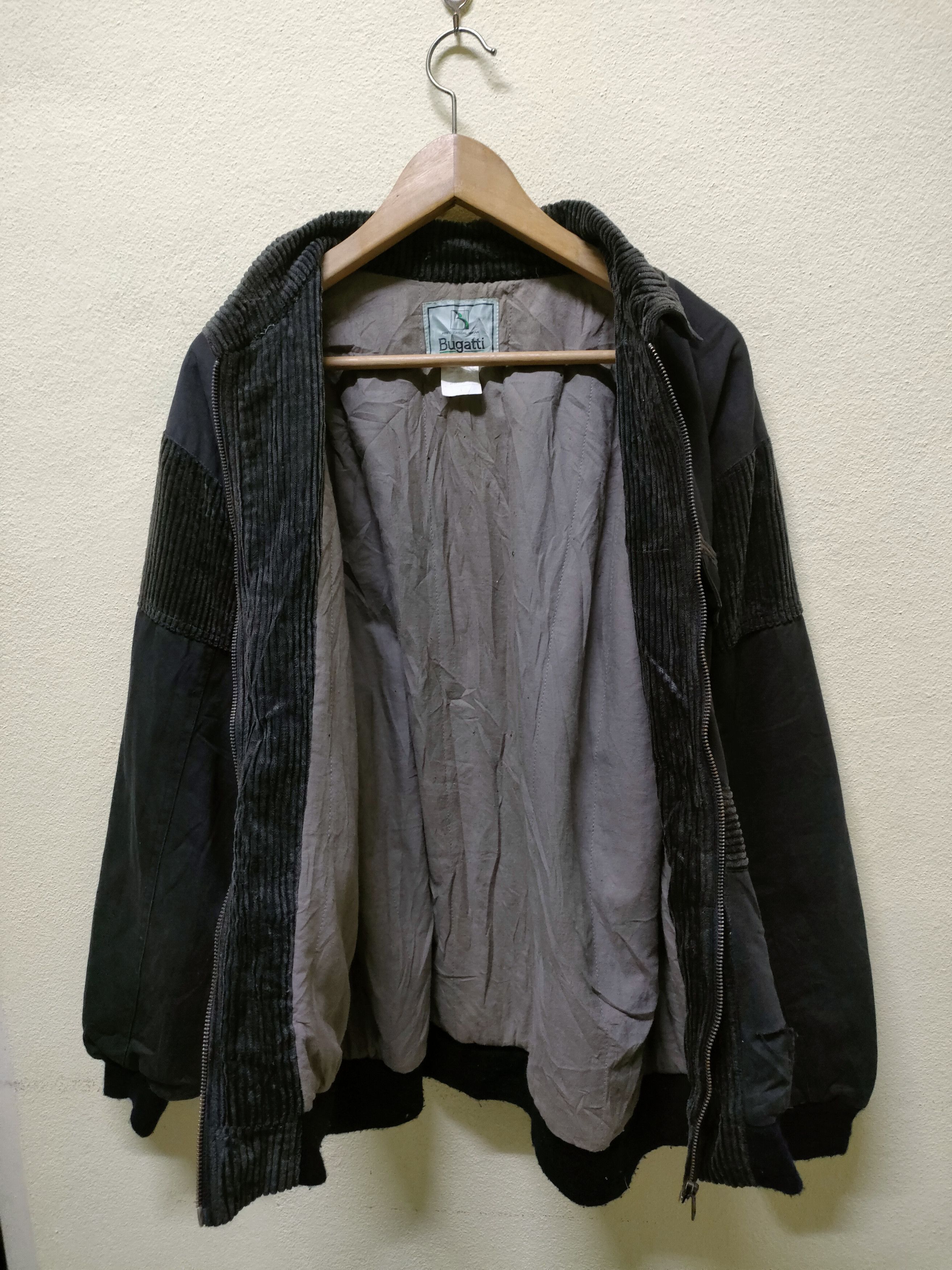 Bugatti 🔥Bugatti Distressed Bombers Jacket Size US L / EU 52-54 / 3 - 4 Thumbnail