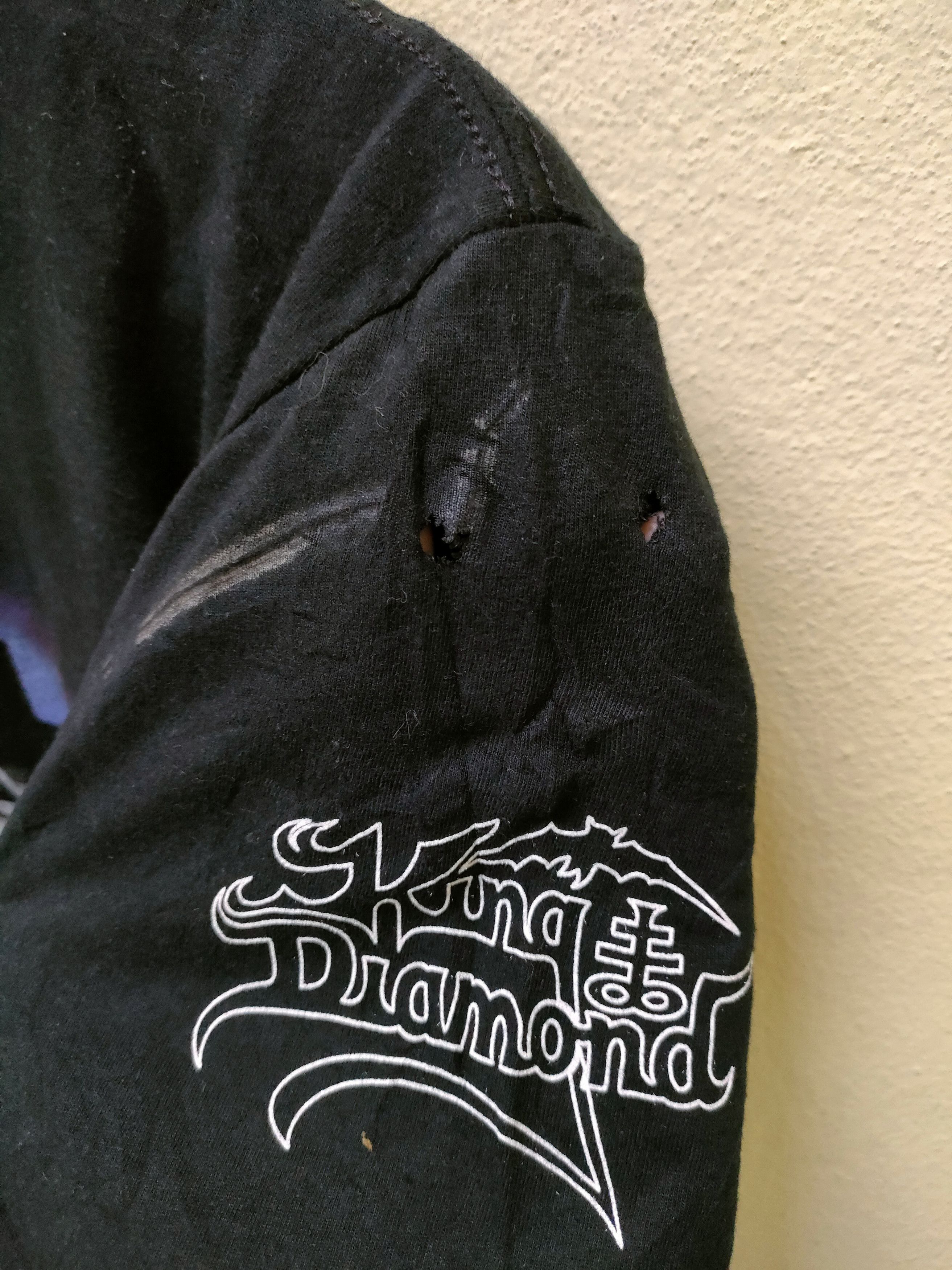 Band Tees King Diamond Distressed Official Merchandise T-shirt Size US M / EU 48-50 / 2 - 6 Thumbnail