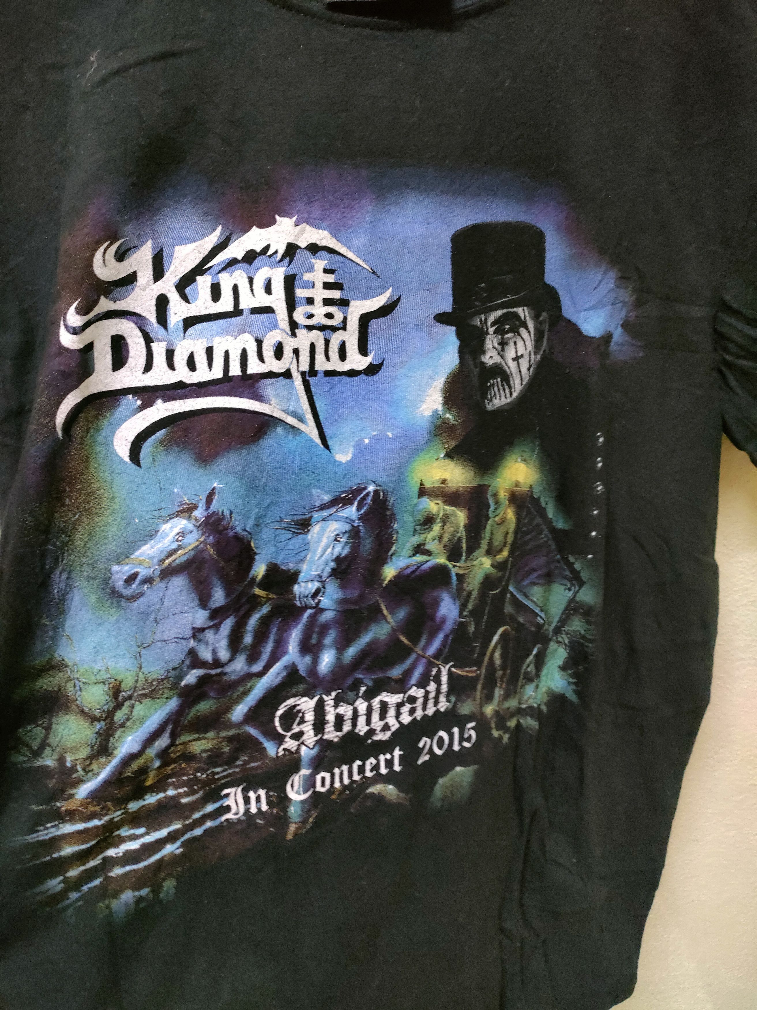Band Tees King Diamond Distressed Official Merchandise T-shirt Size US M / EU 48-50 / 2 - 3 Thumbnail