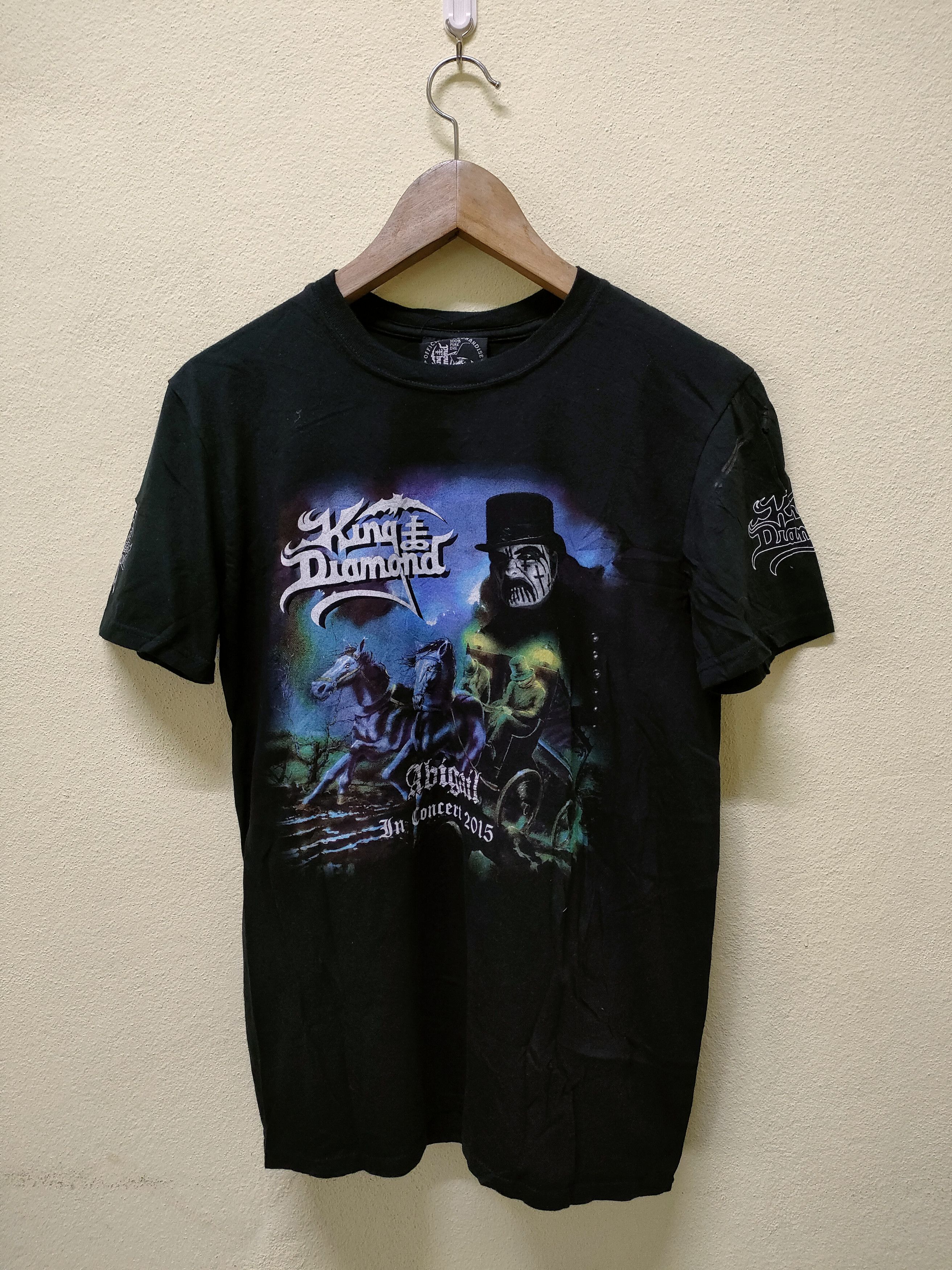 Band Tees King Diamond Distressed Official Merchandise T-shirt Size US M / EU 48-50 / 2 - 1 Thumbnail