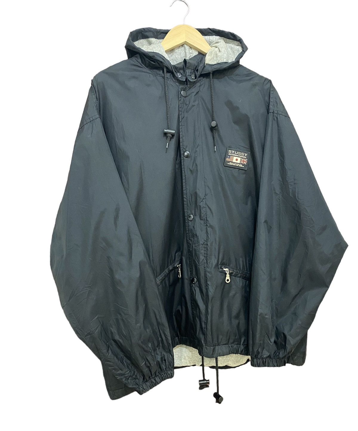 Stussy Stussy International Usa Japan British Hoodie Jacket Size US L / EU 52-54 / 3 - 1 Thumbnail