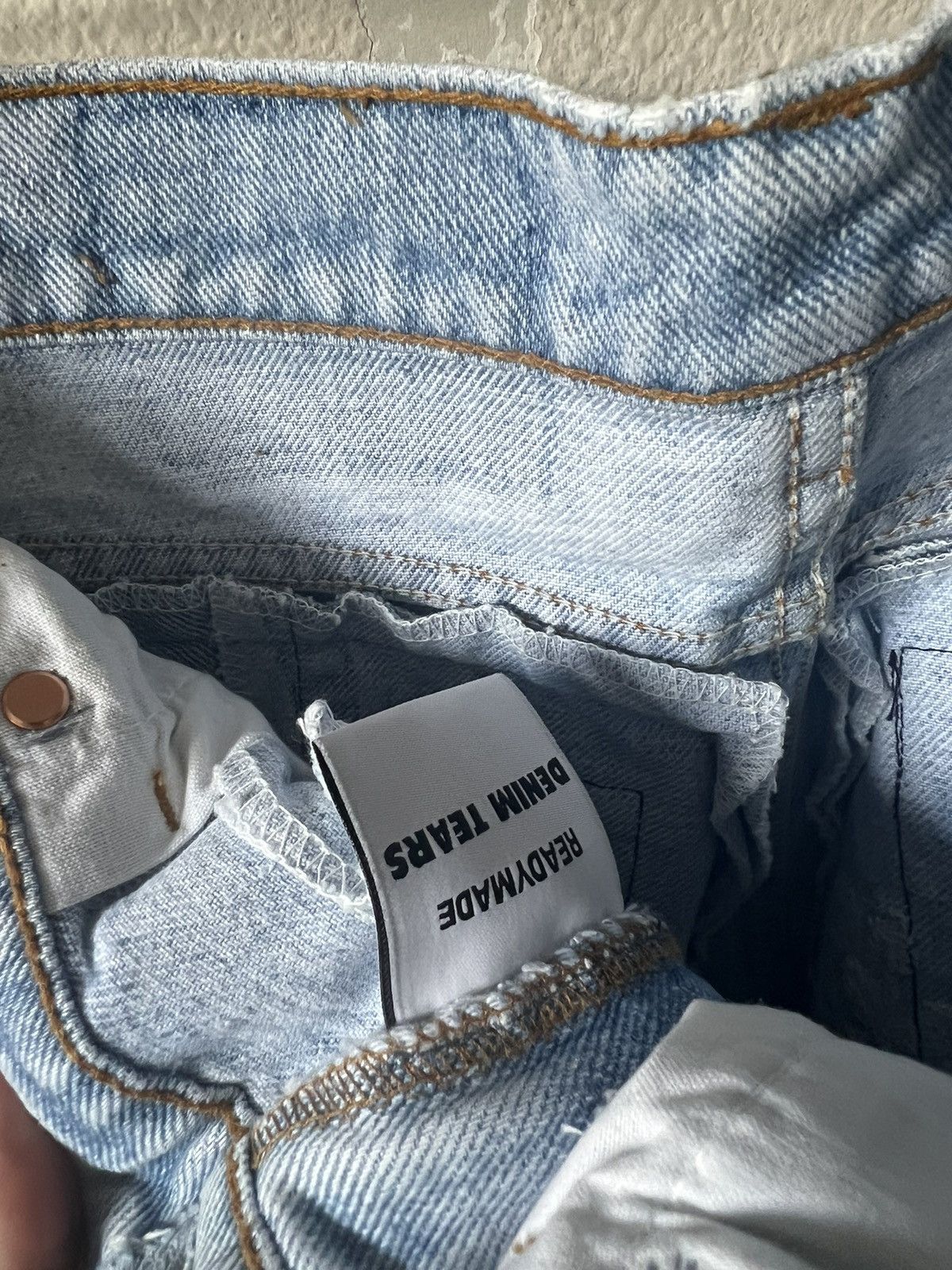 DENIM TEARS Readymade Denim Tears Cotton Wreath Embroidered Jeans Size US 32 / EU 48 - 11 Thumbnail