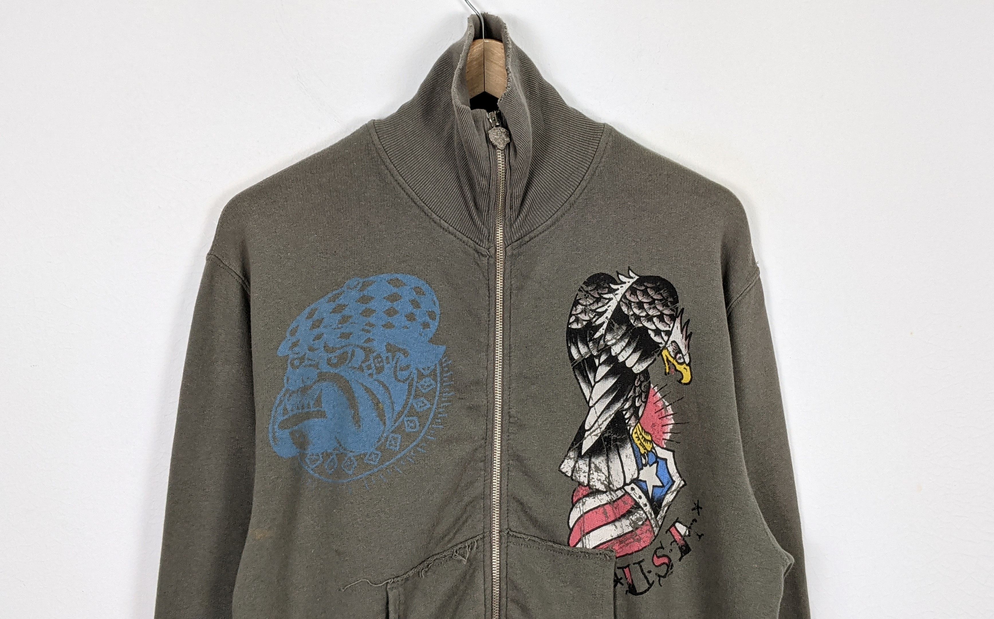Ed Hardy Ed Hardy Los Angeles Sweater Zip Up Hoodie Size US M / EU 48-50 / 2 - 3 Thumbnail