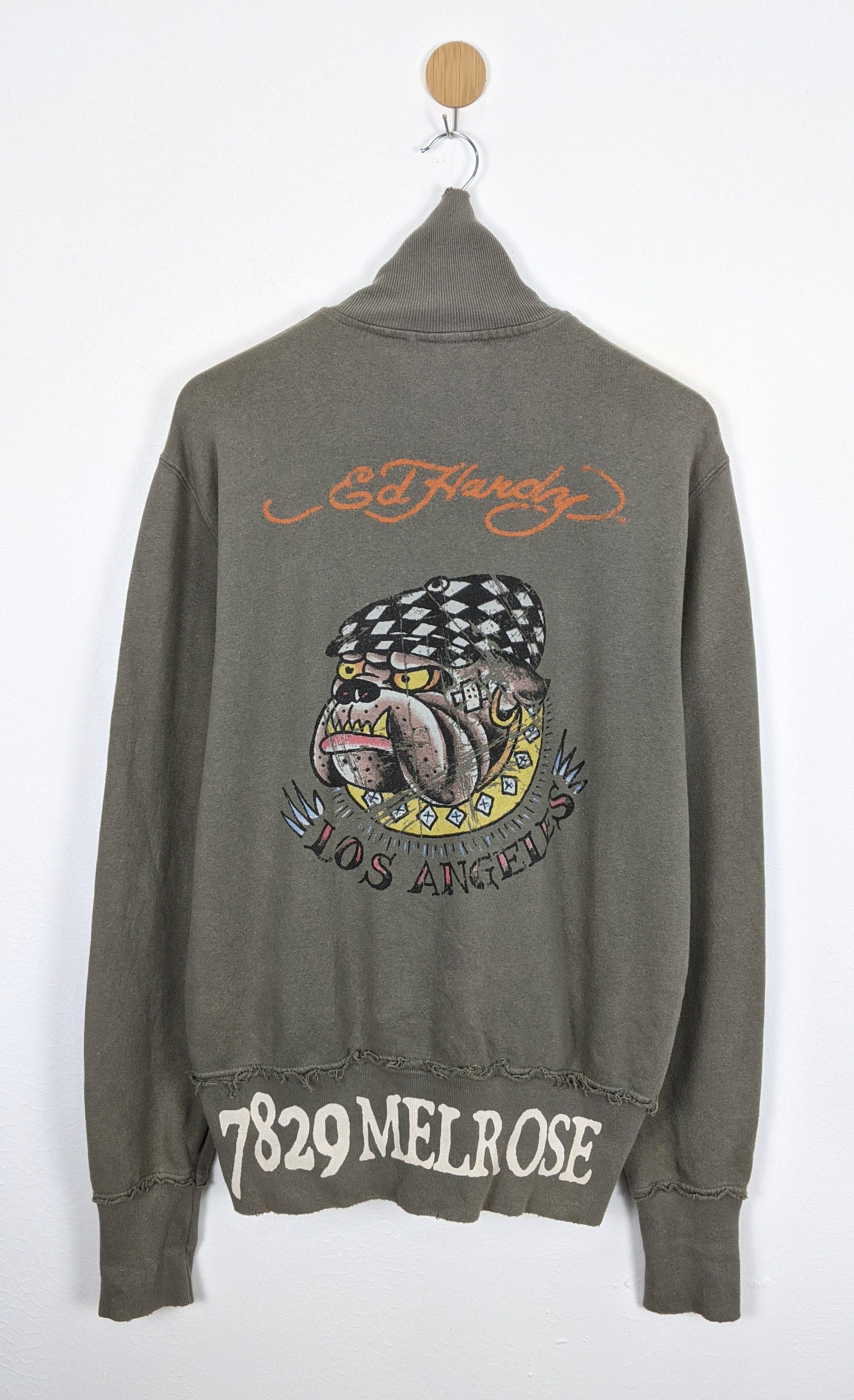 Ed Hardy Ed Hardy Los Angeles Sweater Zip Up Hoodie Size US M / EU 48-50 / 2 - 2 Thumbnail