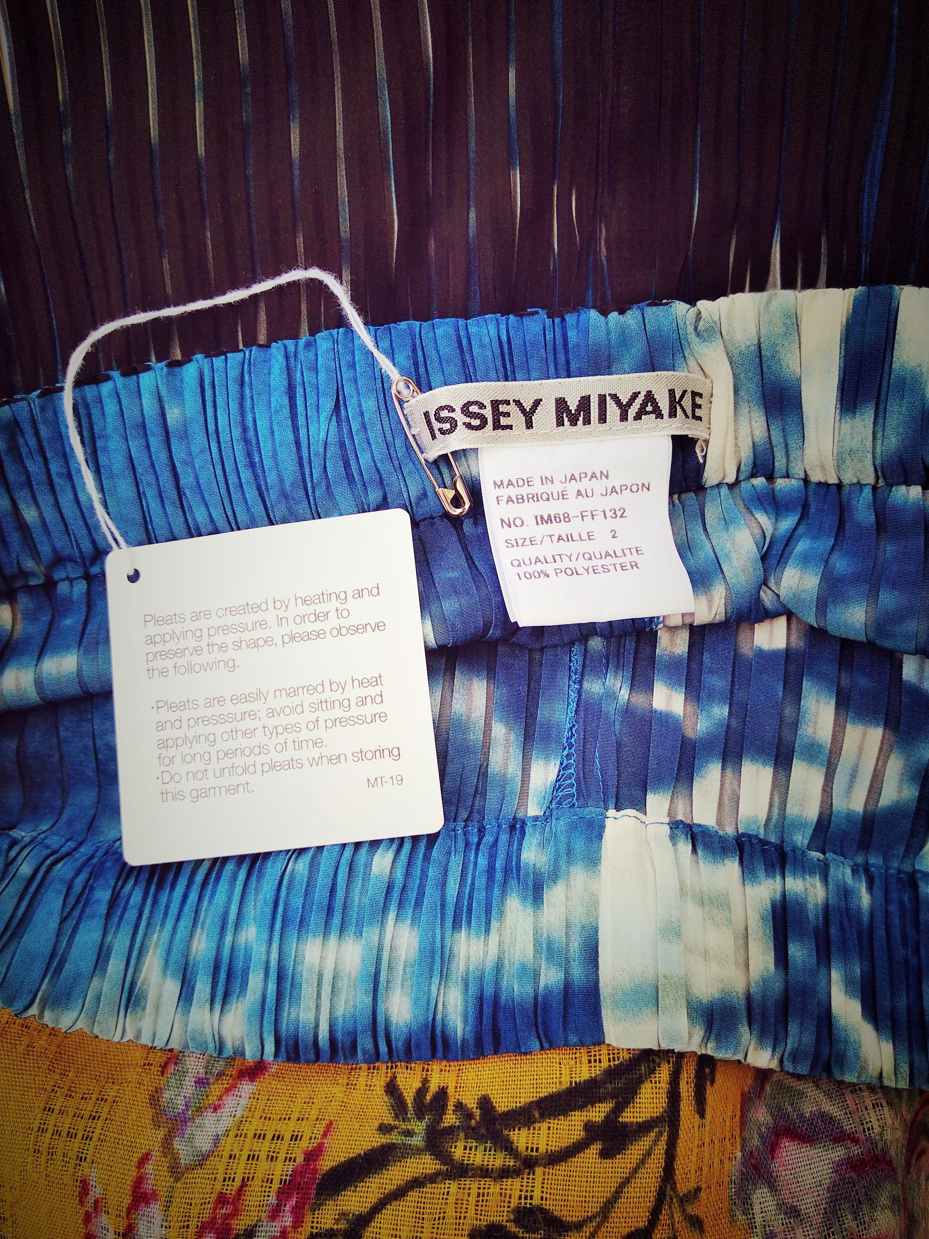 Issey Miyake ISSEY MIYAKE Runway Vintage Cloud Sky Pleated Pants Size 27" / US 4 / IT 40 - 10 Thumbnail