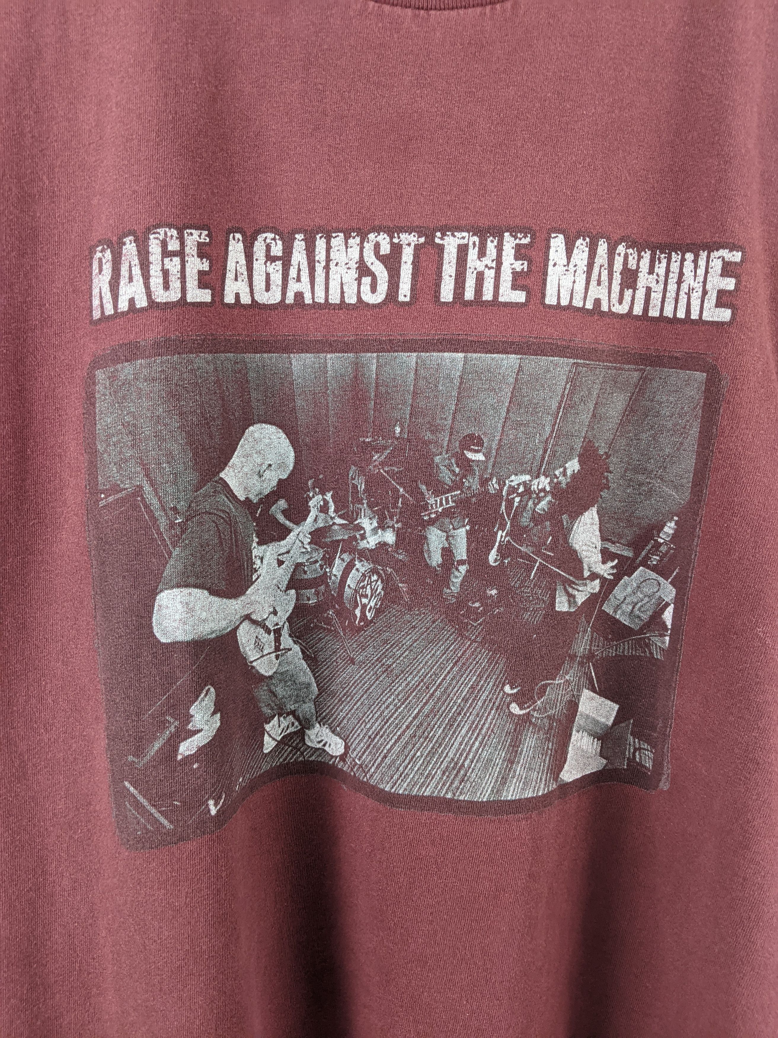 Band Tees Vintage Rage Against The Machine 1997 Tour Shirts Size US L / EU 52-54 / 3 - 5 Thumbnail
