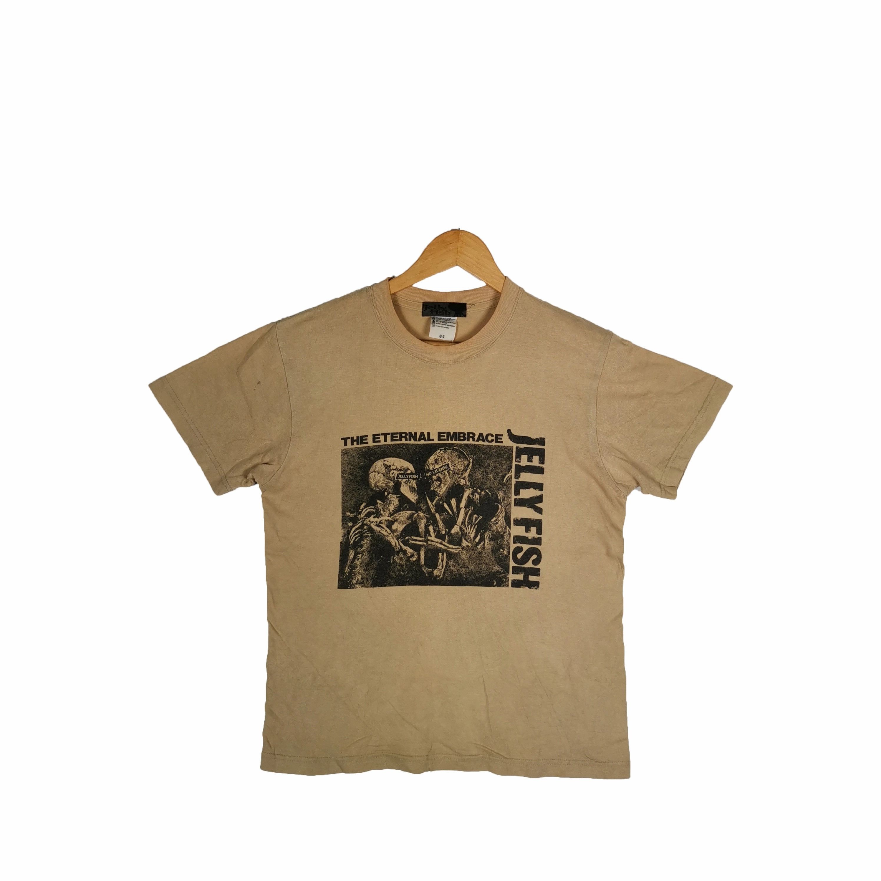 Japanese Brand The Eternal Embrace Jelly Fish Kiss T Shirt Nude Tees Size US M / EU 48-50 / 2 - 1 Thumbnail