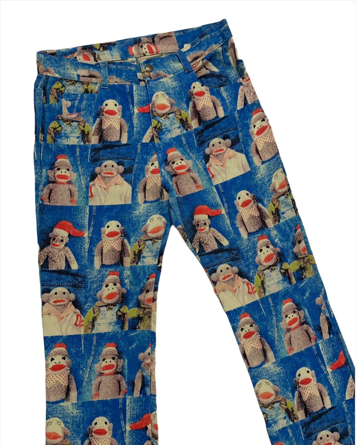 Designer Wam Wam For Happy Kid’s All Print Flare Pants Size US 28 / EU 44 - 2 Thumbnail