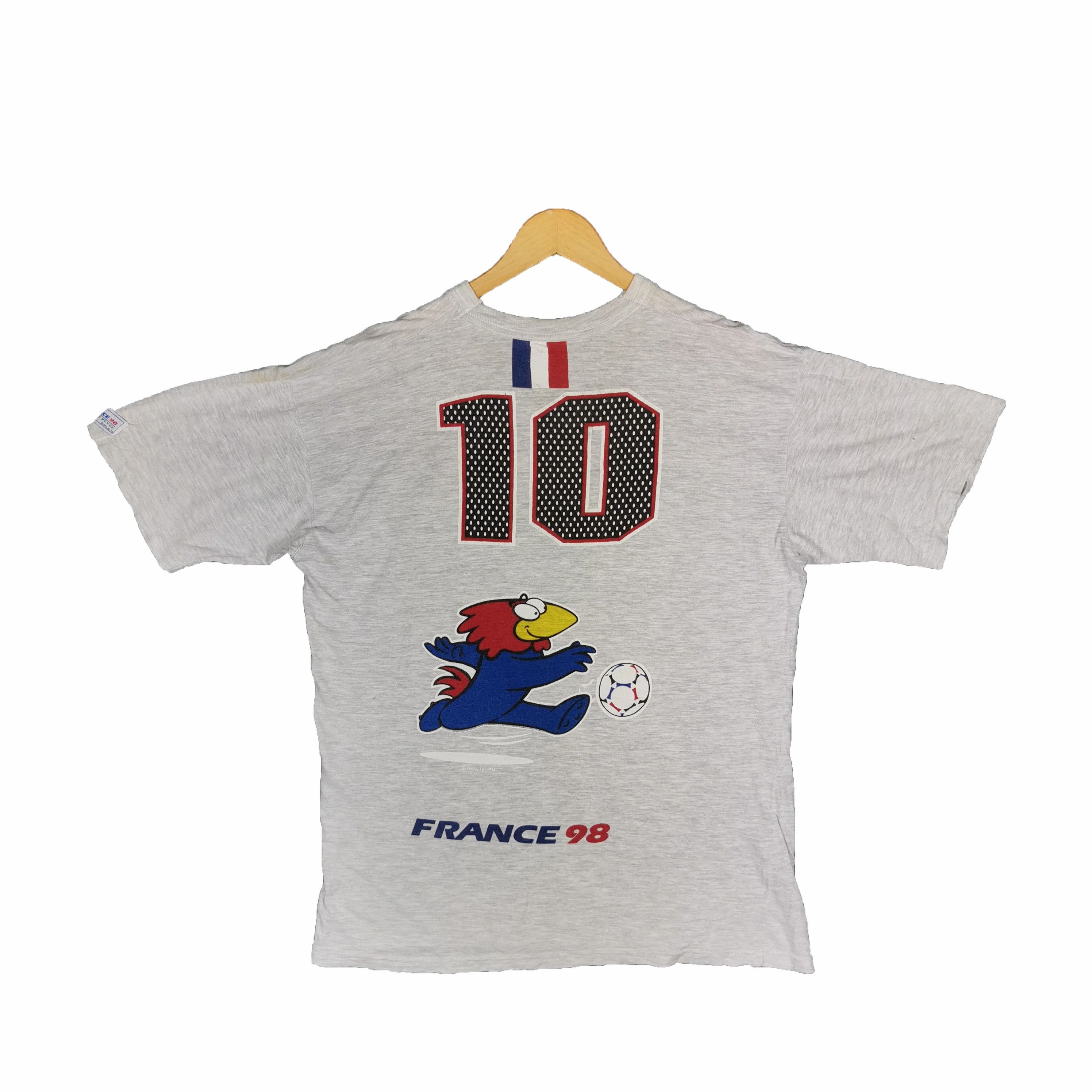 Vintage Vintage Promo Fifa World Cup Tees France 98 56789 Size US L / EU 52-54 / 3 - 2 Thumbnail