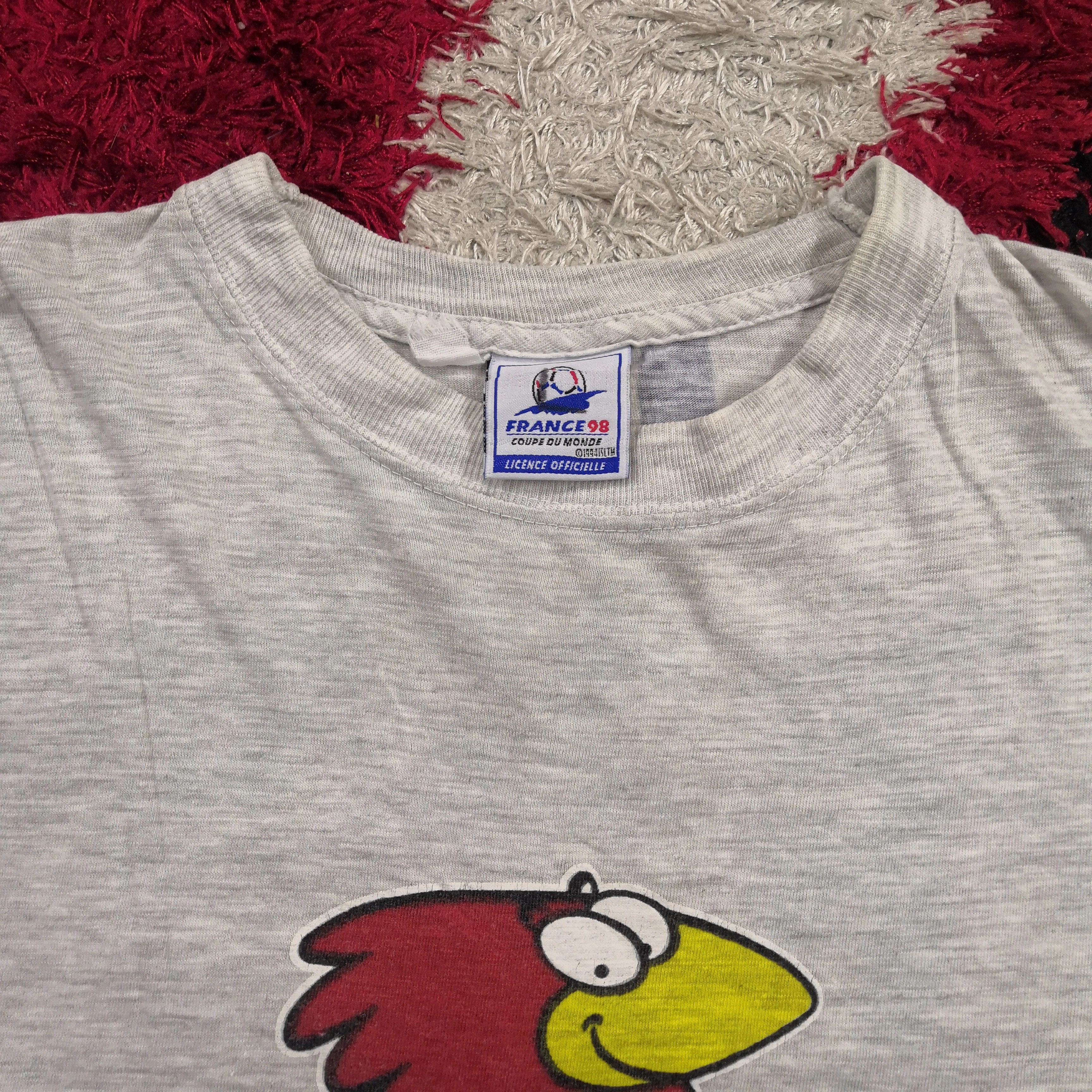 Vintage Vintage Promo Fifa World Cup Tees France 98 56789 Size US L / EU 52-54 / 3 - 6 Thumbnail