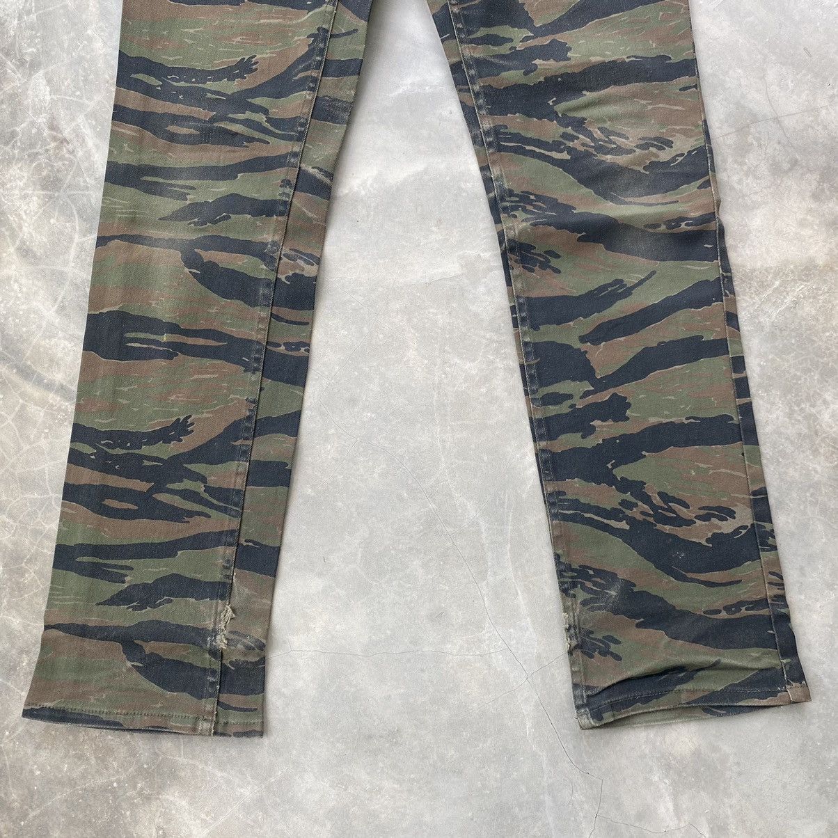 Hysteric Glamour × Japanese Brand Hysteric glamour jeans tiger stripe military style Size 28" / US 6 / IT 42 - 2 Thumbnail